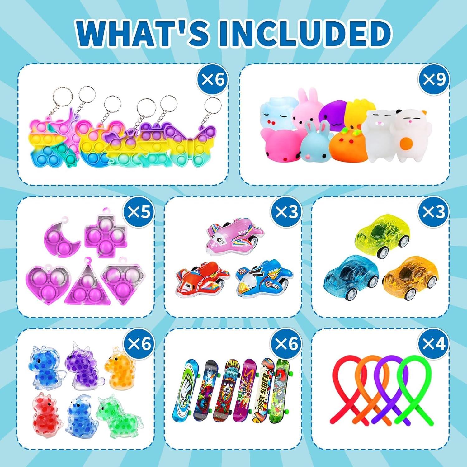 Paquete de 145 Juguetes Fidget SeaCross para Niños