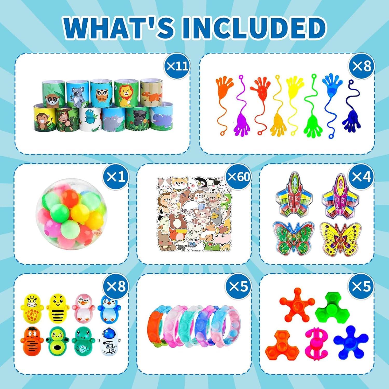 Paquete de 145 Juguetes Fidget SeaCross para Niños