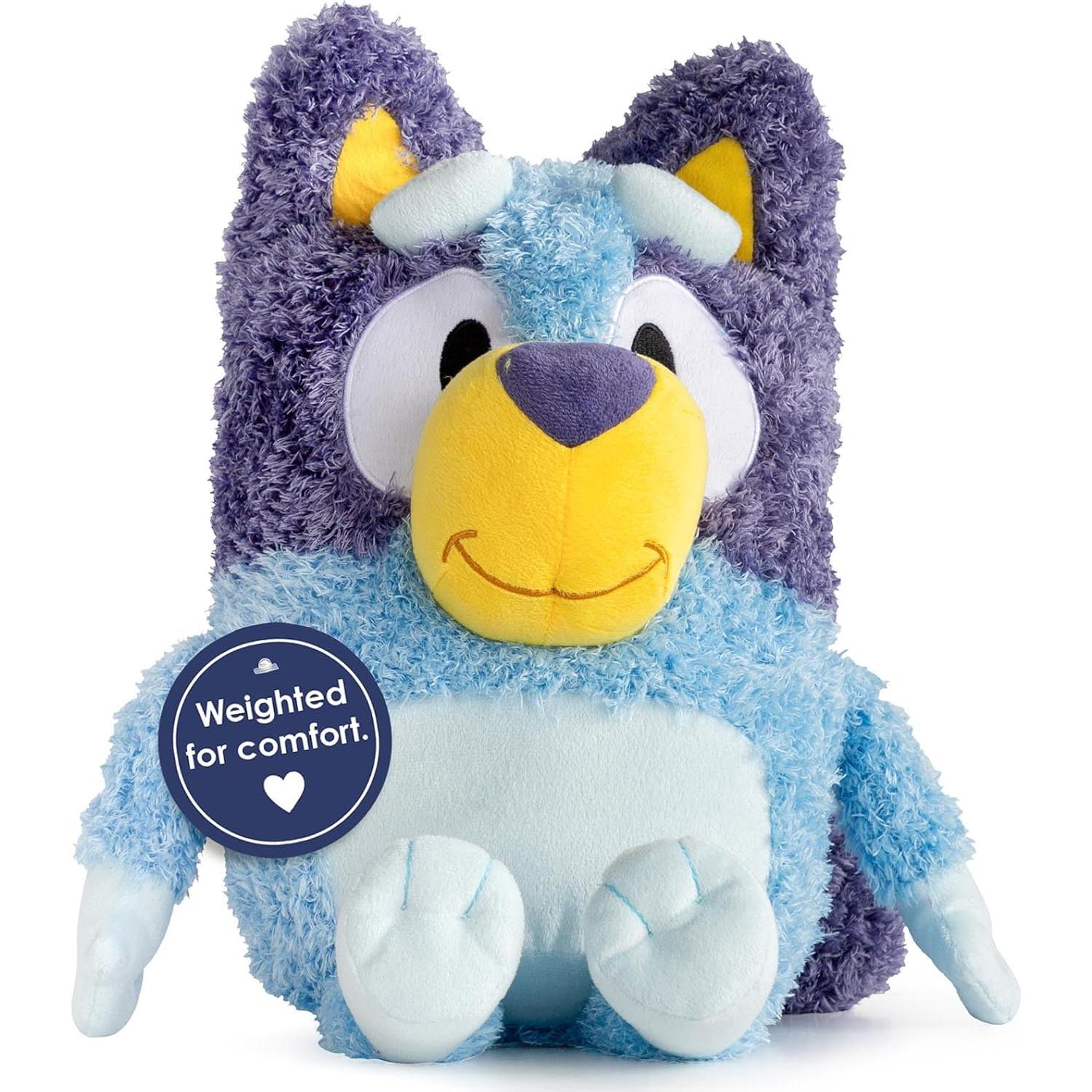 Almohada de Peluche con Peso Bluey Jay Franco 43 cm Azul