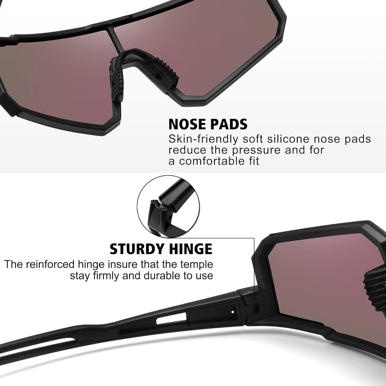Gafas de sol polarizadas STORYCOAST UV400 para deportes