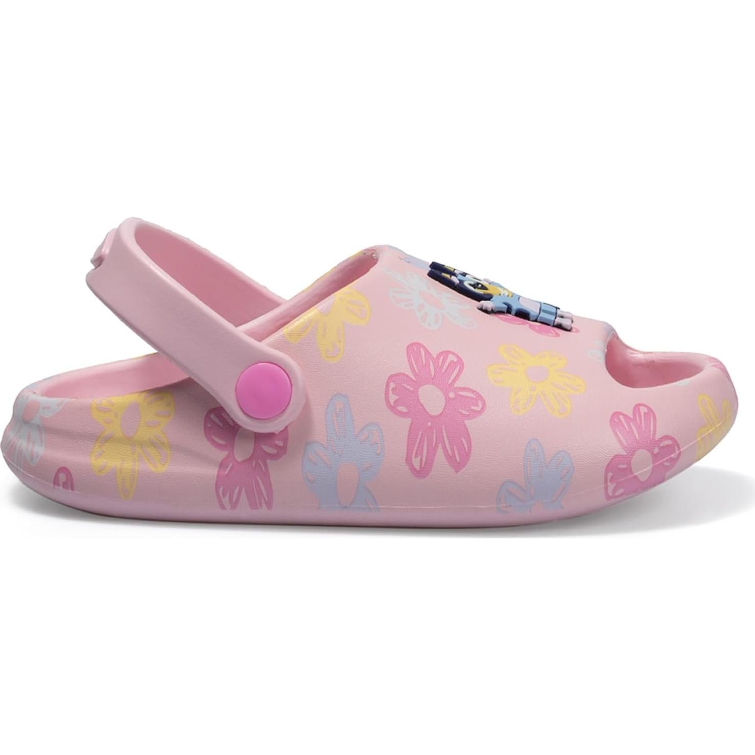 Zuecos para Niñas Pequeñas Bluey y Bingo - Rosa T.5