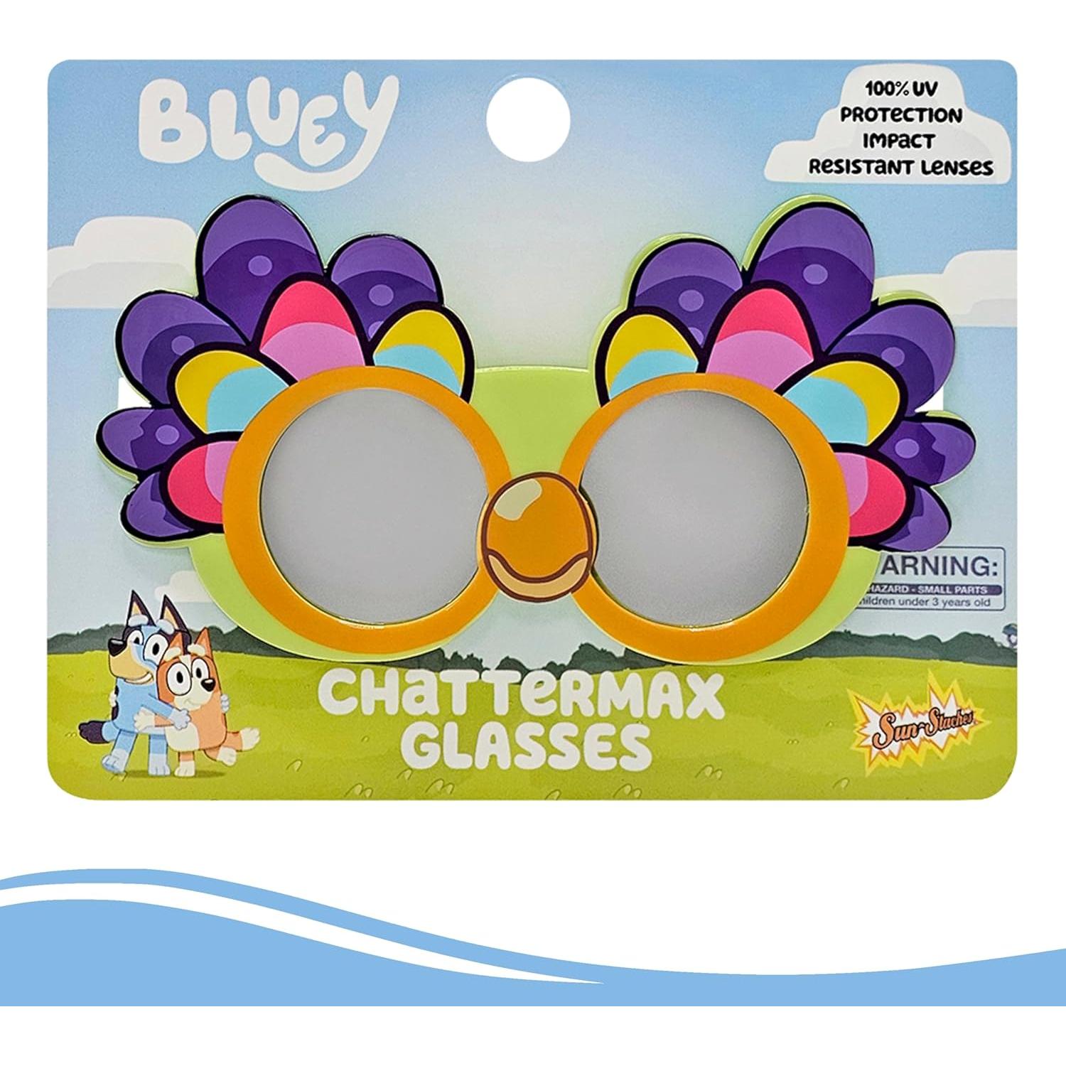 Gafas de sol Chattermax para niños y adultos - Disfraz Bluey