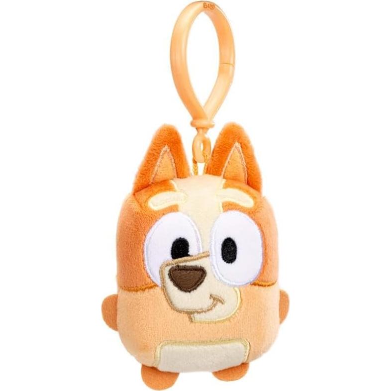 Conjunto de Peluches Clip-On Bluey y Bingo 2 Piezas