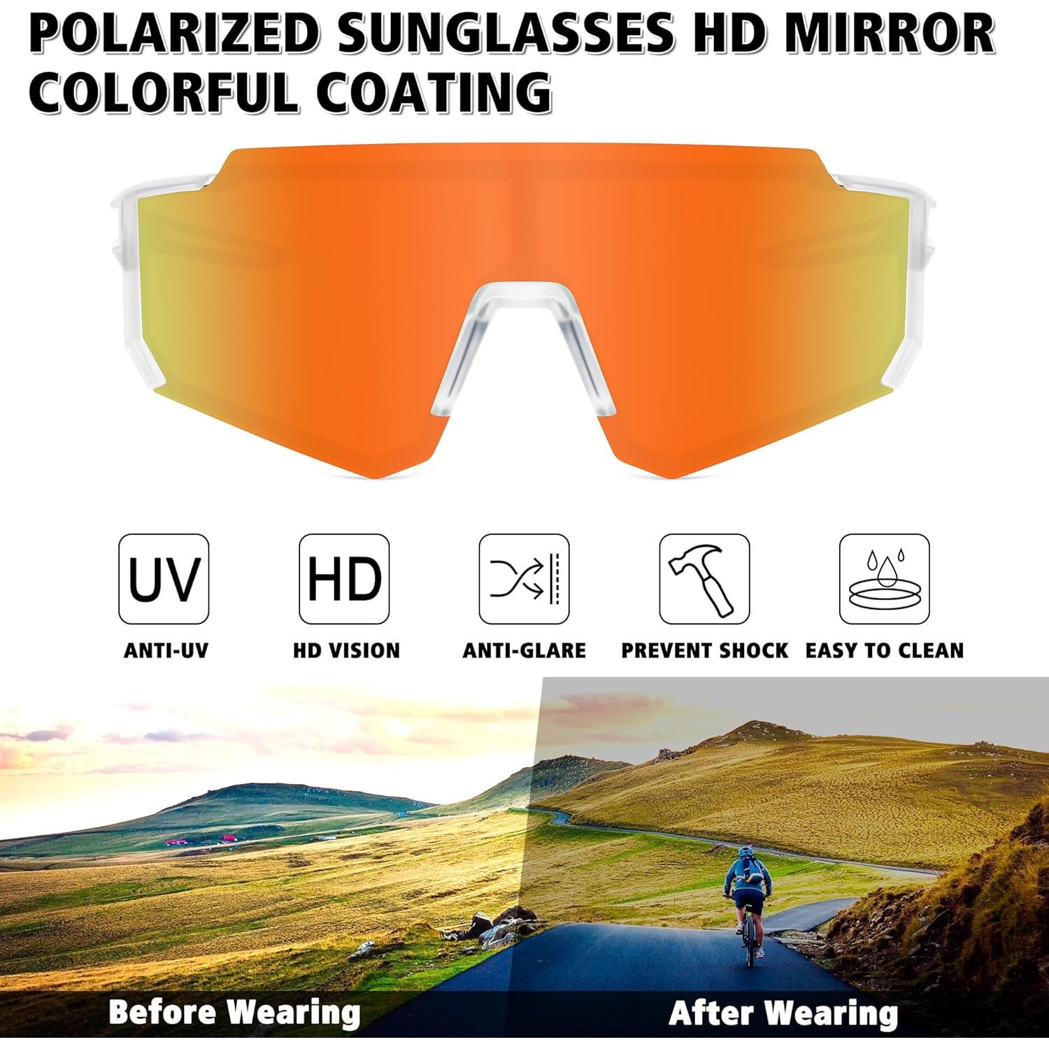 Gafas de sol polarizadas STORYCOAST UV400 para deportes