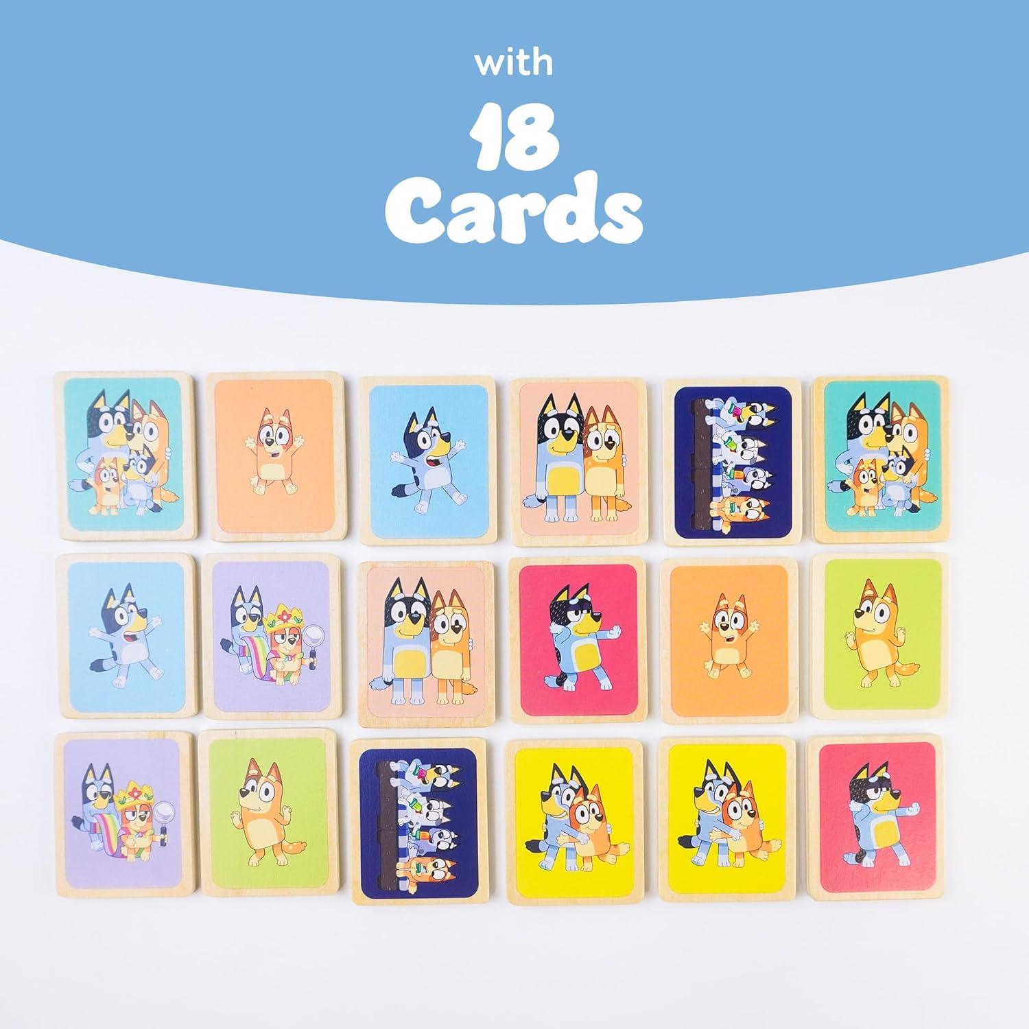 Juego de Memoria Bluey 8th Wonder - Para Niños 4 Años en Adelante