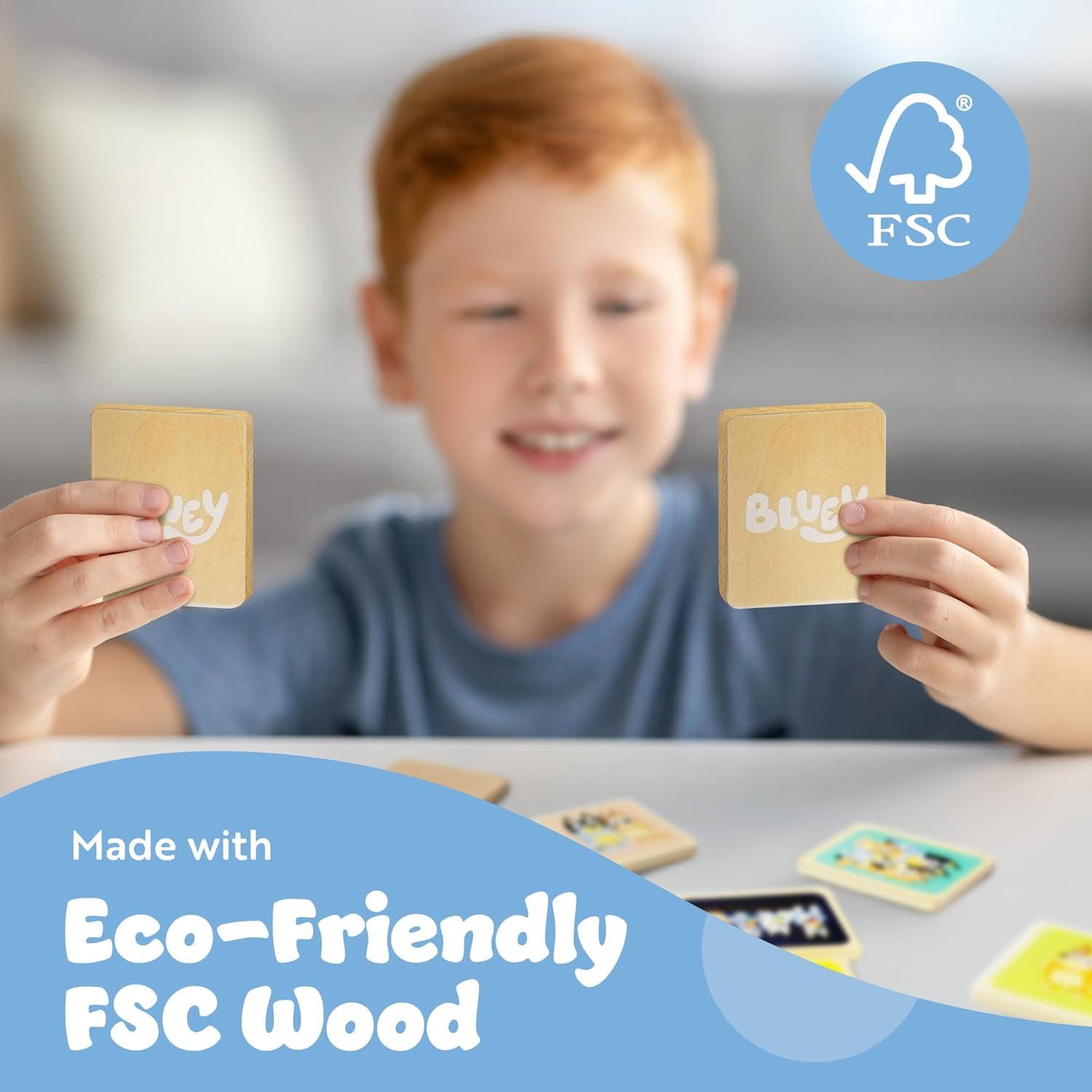 Juego de Memoria Bluey 8th Wonder - Para Niños 4 Años en Adelante