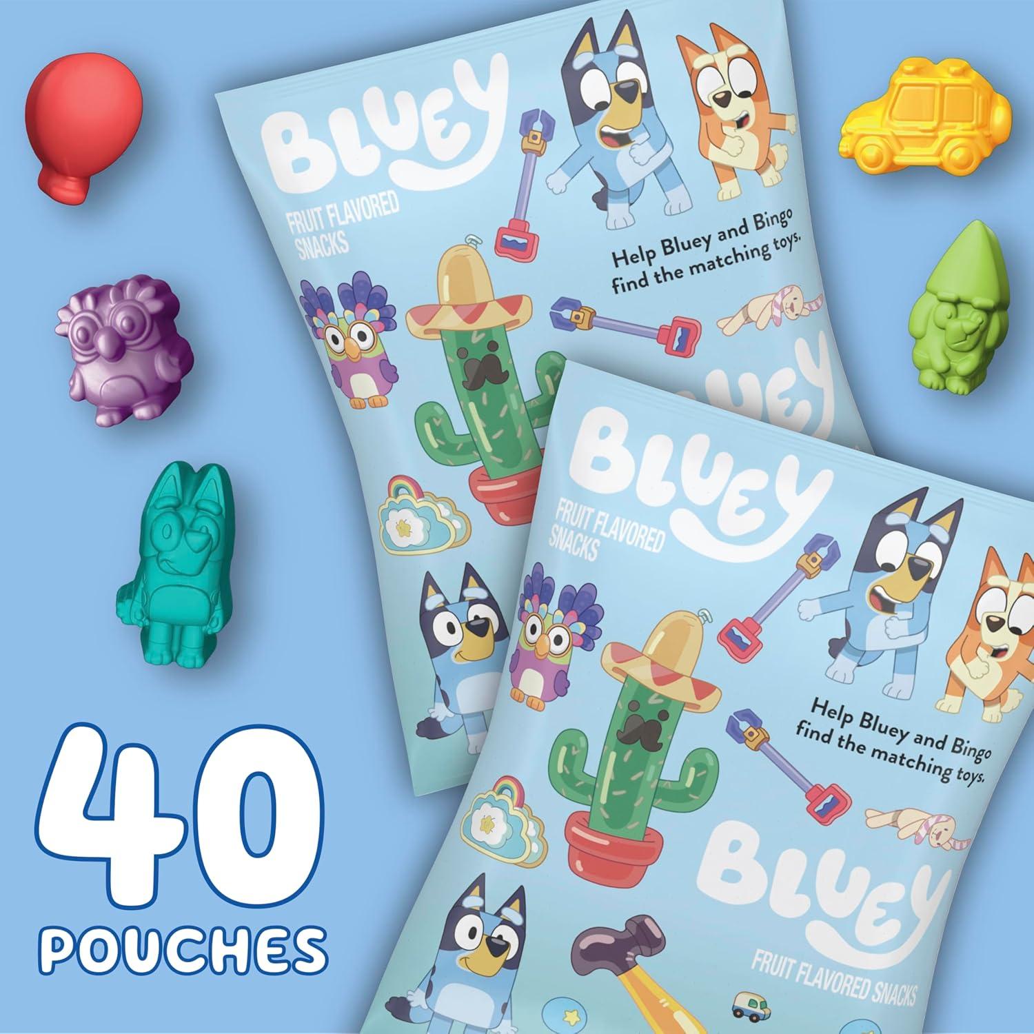 Snacks de Frutas Sabor Bluey Sin Gluten 40 Ct 907 g