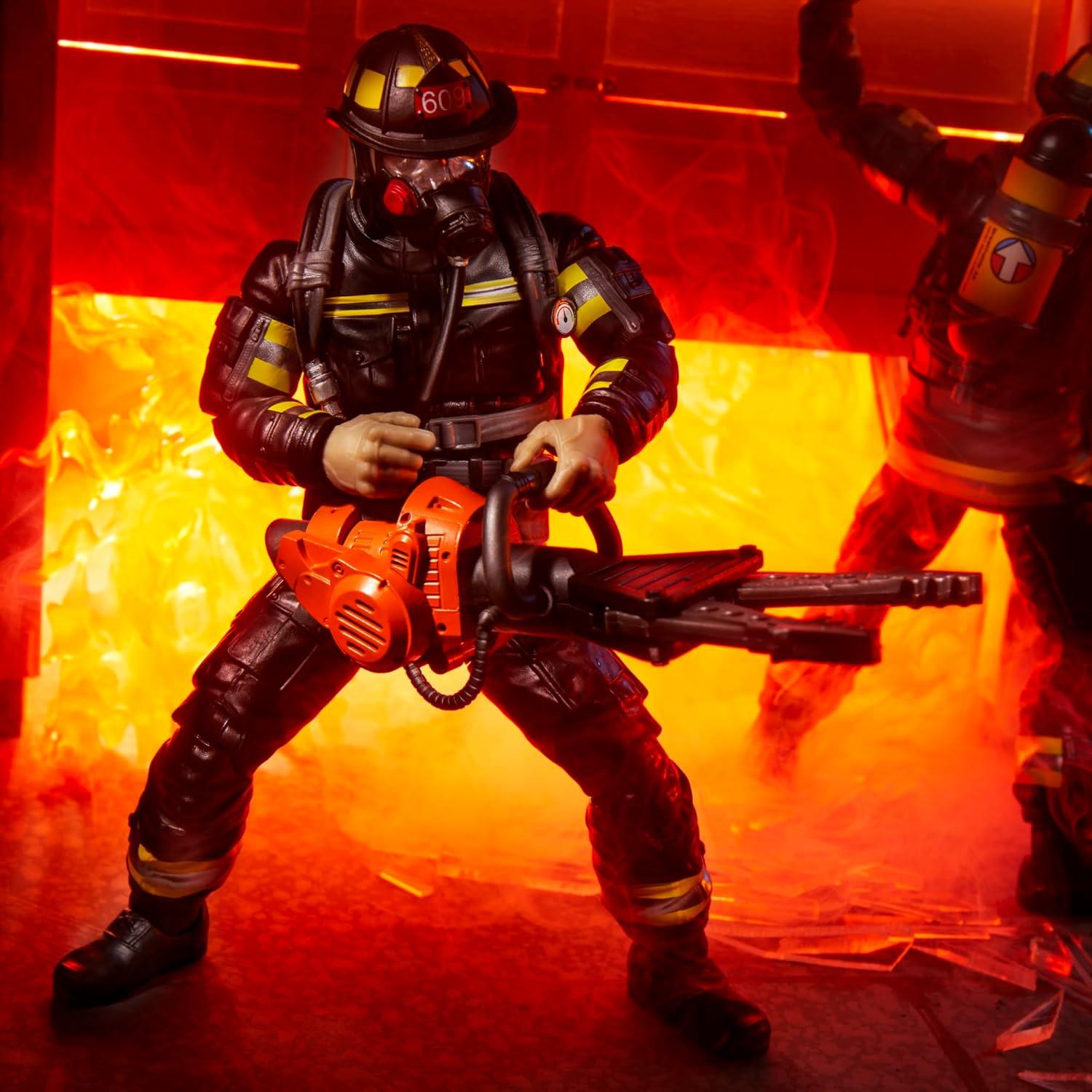 Figura de Acción G.I. Joe Bombero Búsqueda y Rescate 15 cm