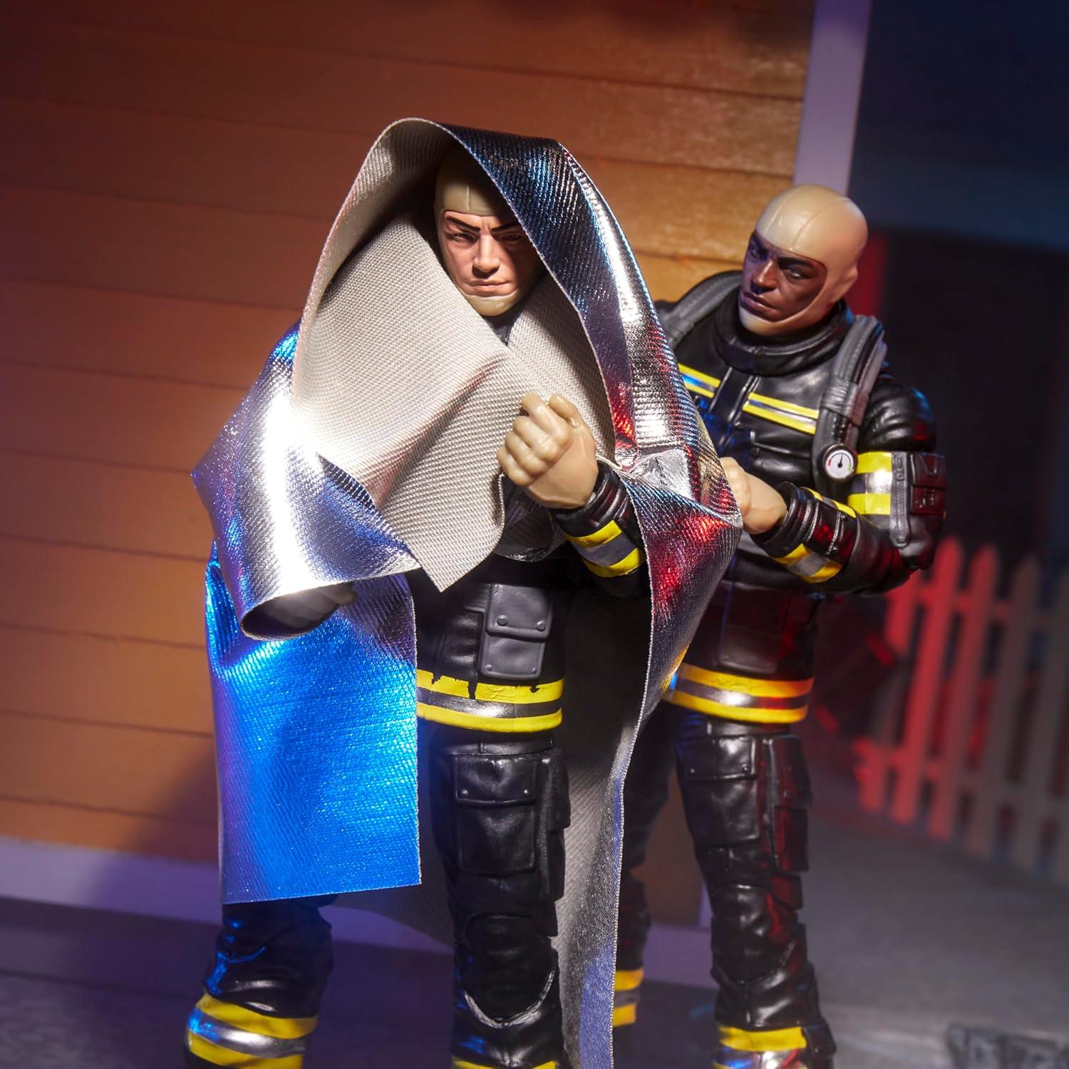 Figura de Acción G.I. Joe Bombero Búsqueda y Rescate 15 cm