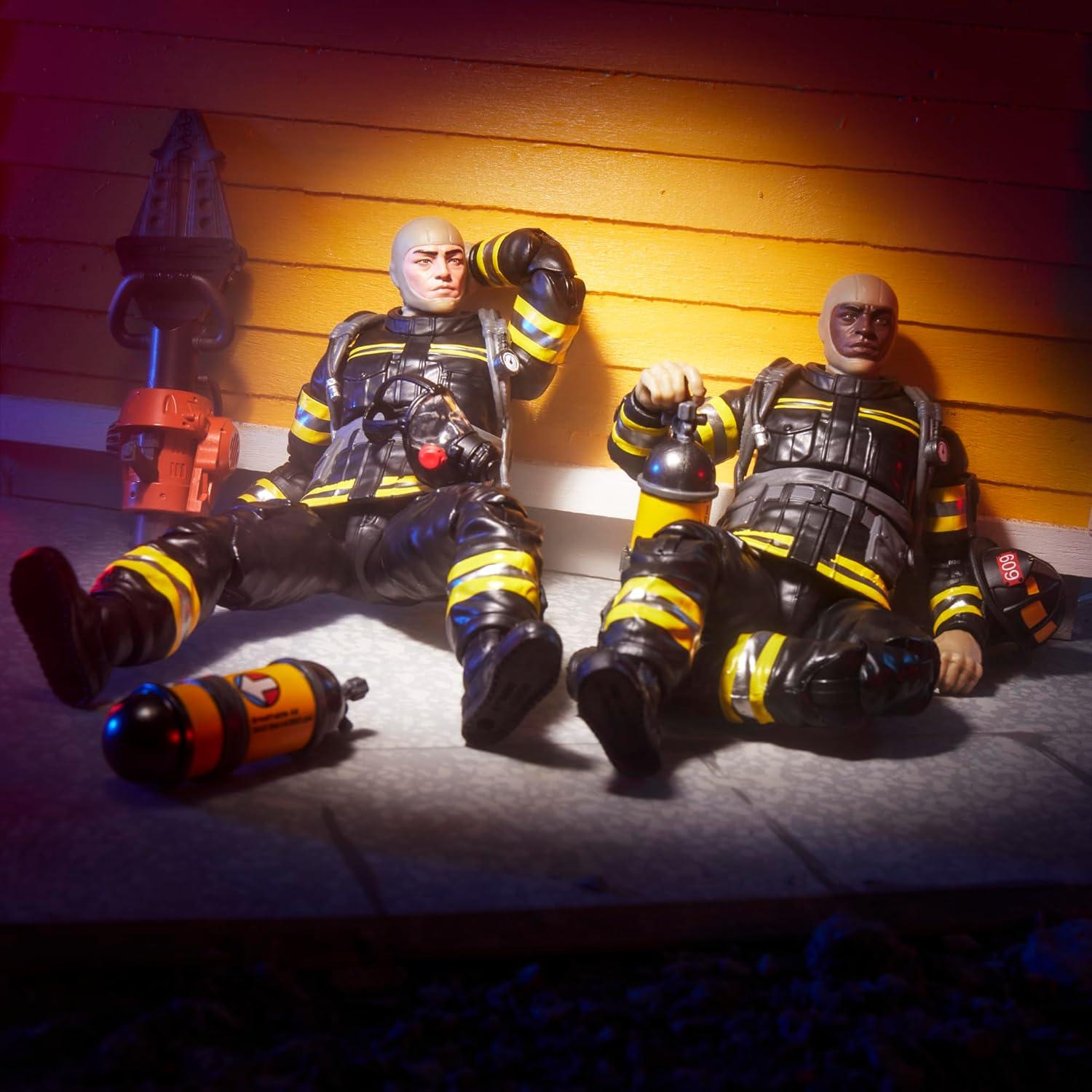 Figura de Acción G.I. Joe Bombero Búsqueda y Rescate 15 cm