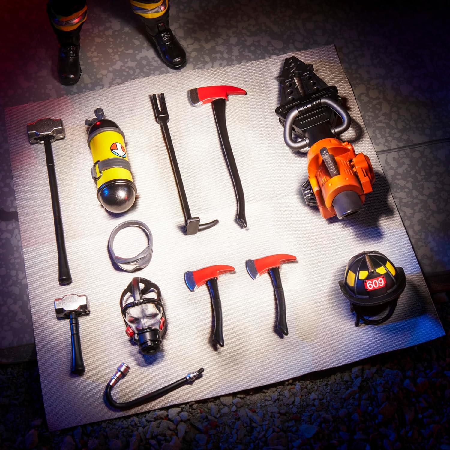 Figura de Acción G.I. Joe Bombero Búsqueda y Rescate 15 cm