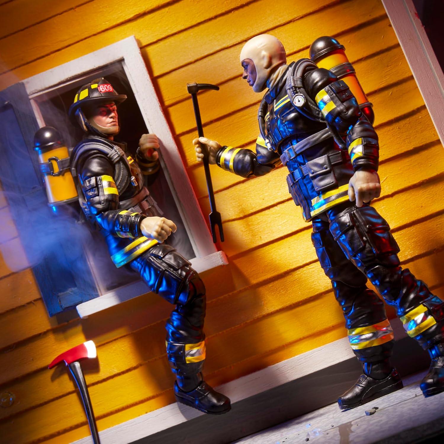 Figura de Acción G.I. Joe Bombero Búsqueda y Rescate 15 cm