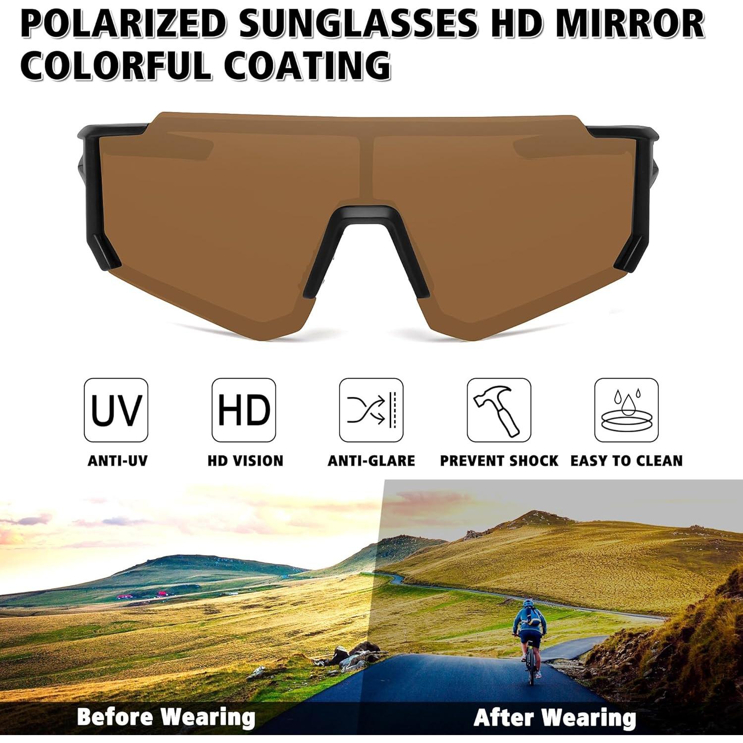 Gafas de sol STORYCOAST polarizadas UV400 para deportes