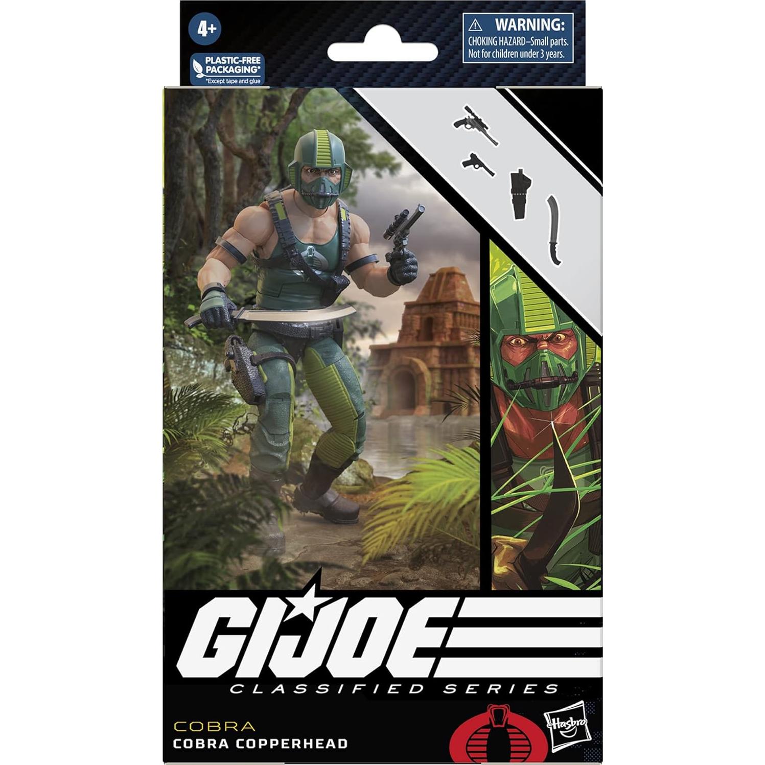Figura de Acción G.I. Joe Cobra Copperhead 15 cm con Accesorios
