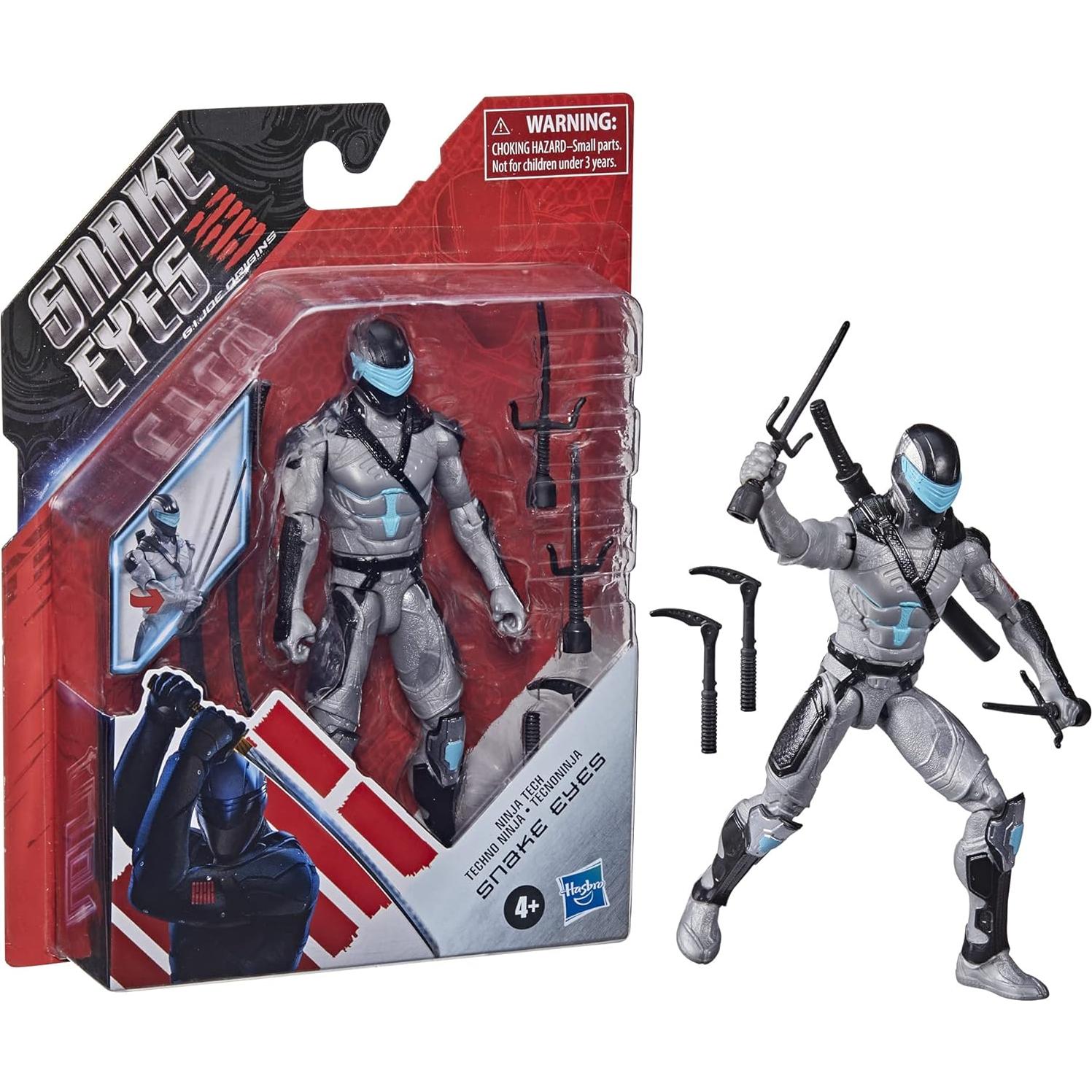 Figura de Acción G.I. Joe Snake Eyes Ninja Tech 15.24 cm