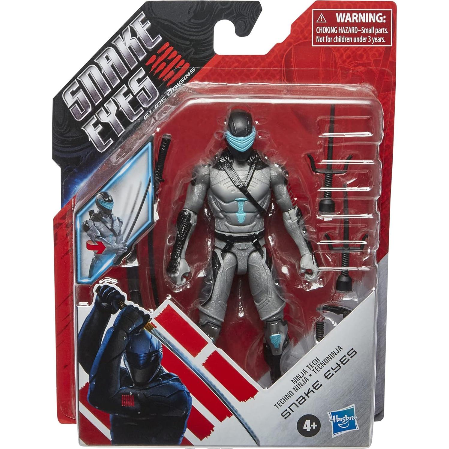 Figura de Acción G.I. Joe Snake Eyes Ninja Tech 15.24 cm