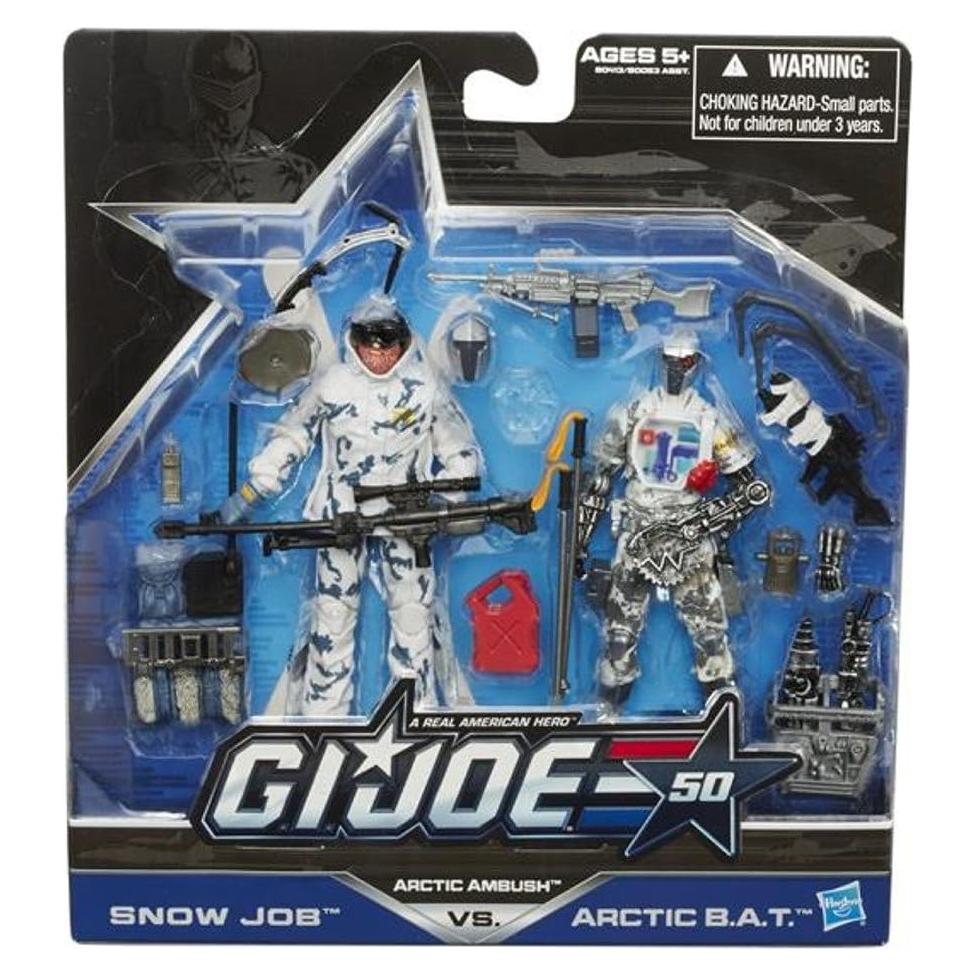 Figuras de Acción G.I. Joe Hasbro 50 Aniversario Emboscada Ártica