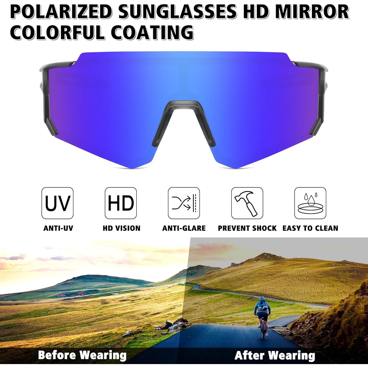 Gafas de sol polarizadas STORYCOAST UV400 para deportes