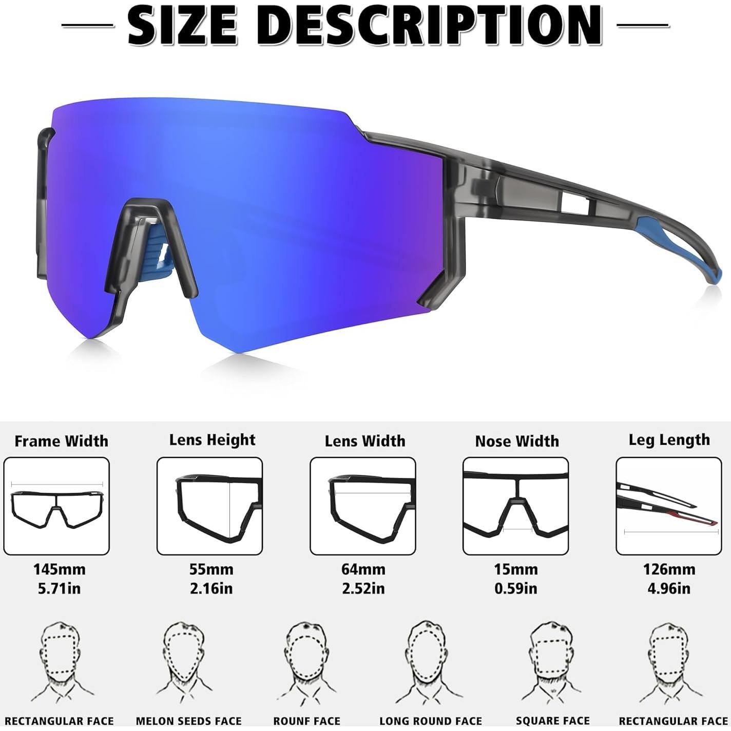 Gafas de sol polarizadas STORYCOAST UV400 para deportes