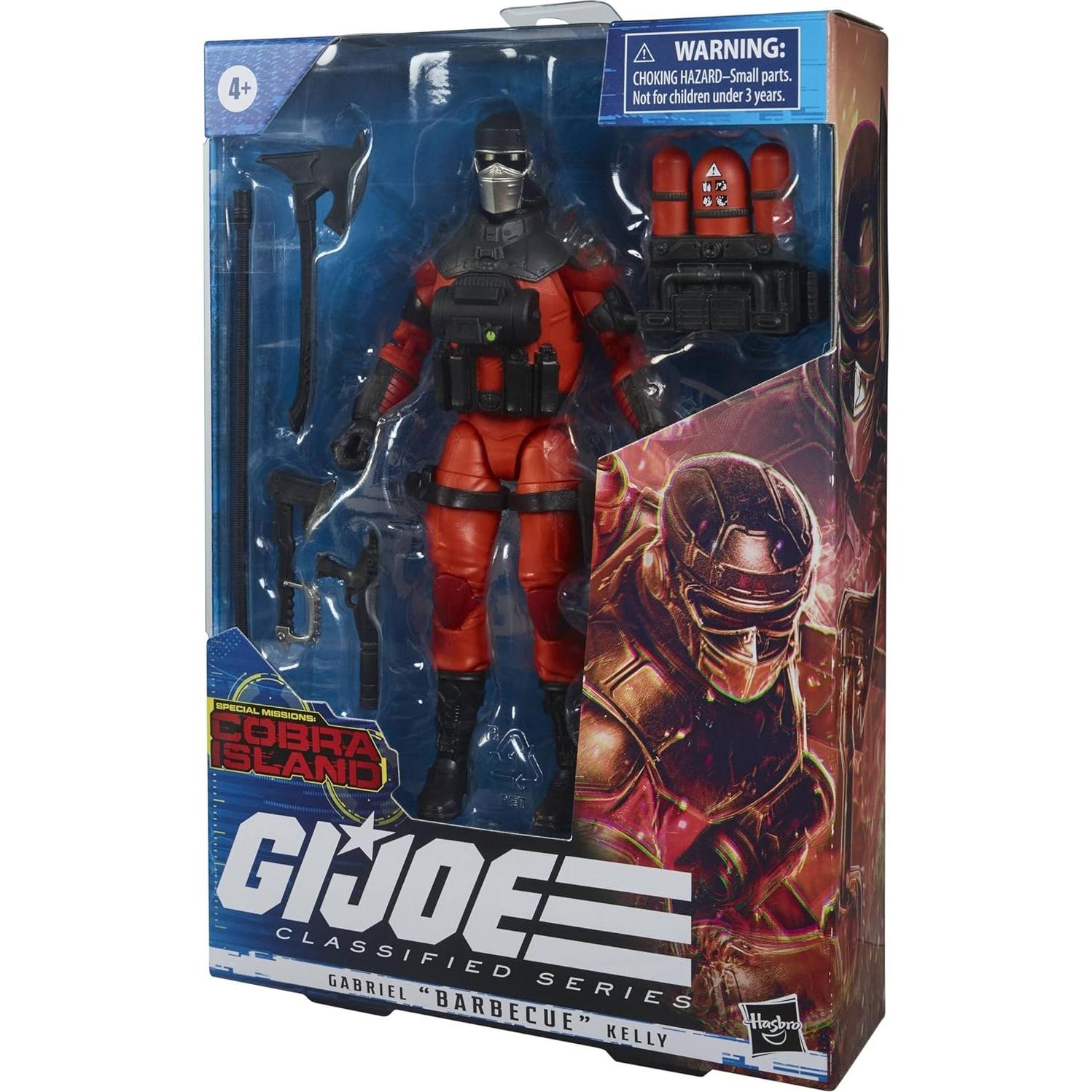 Figura de Acción G.I. Joe Gabriel Barbacoa Kelly 15 cm