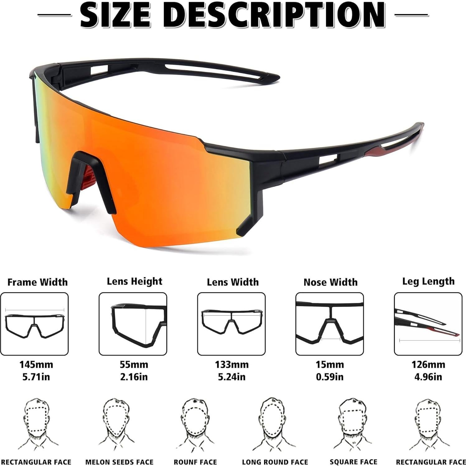 Gafas de sol polarizadas STORYCOAST UV400 para deportes