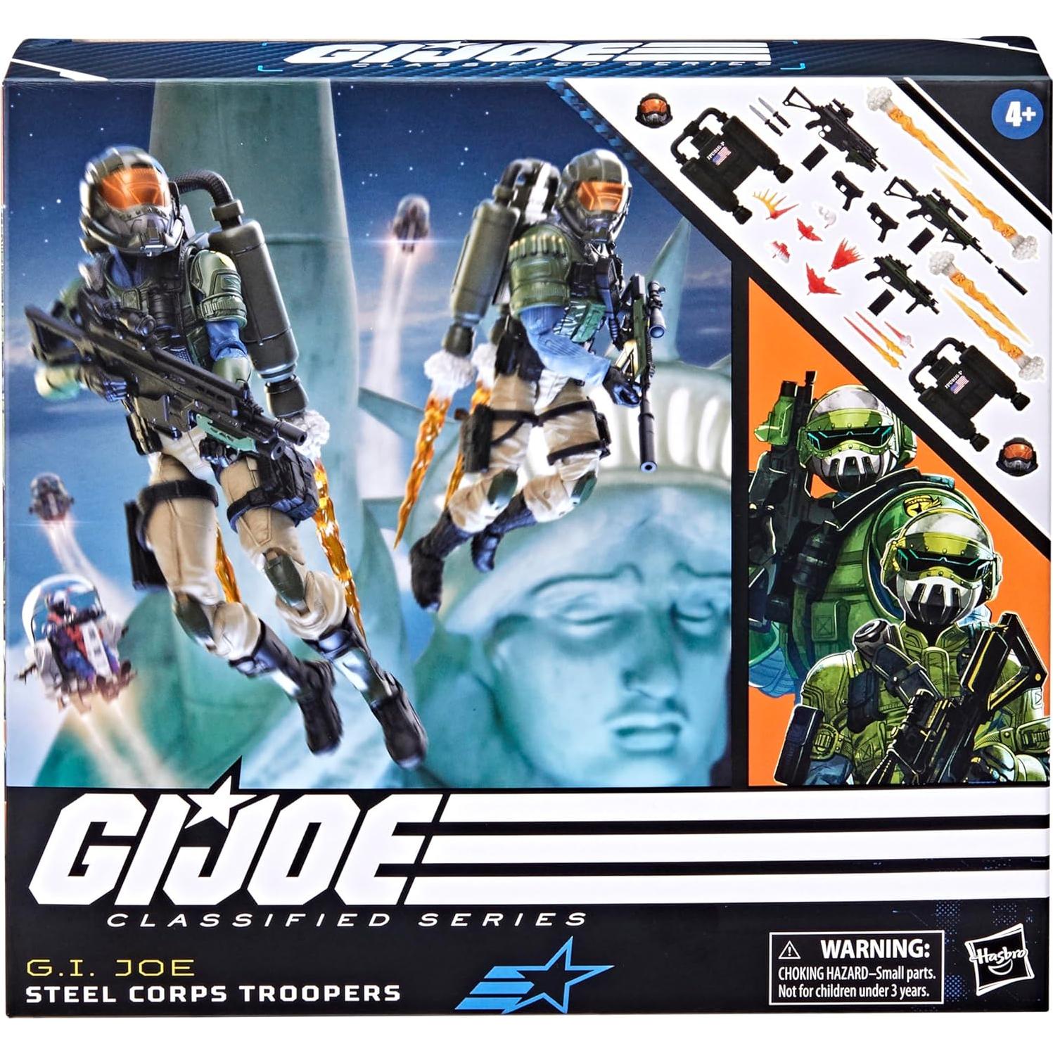 Figura de Acción G.I. Joe Classified Steel Corps Troopers 6"