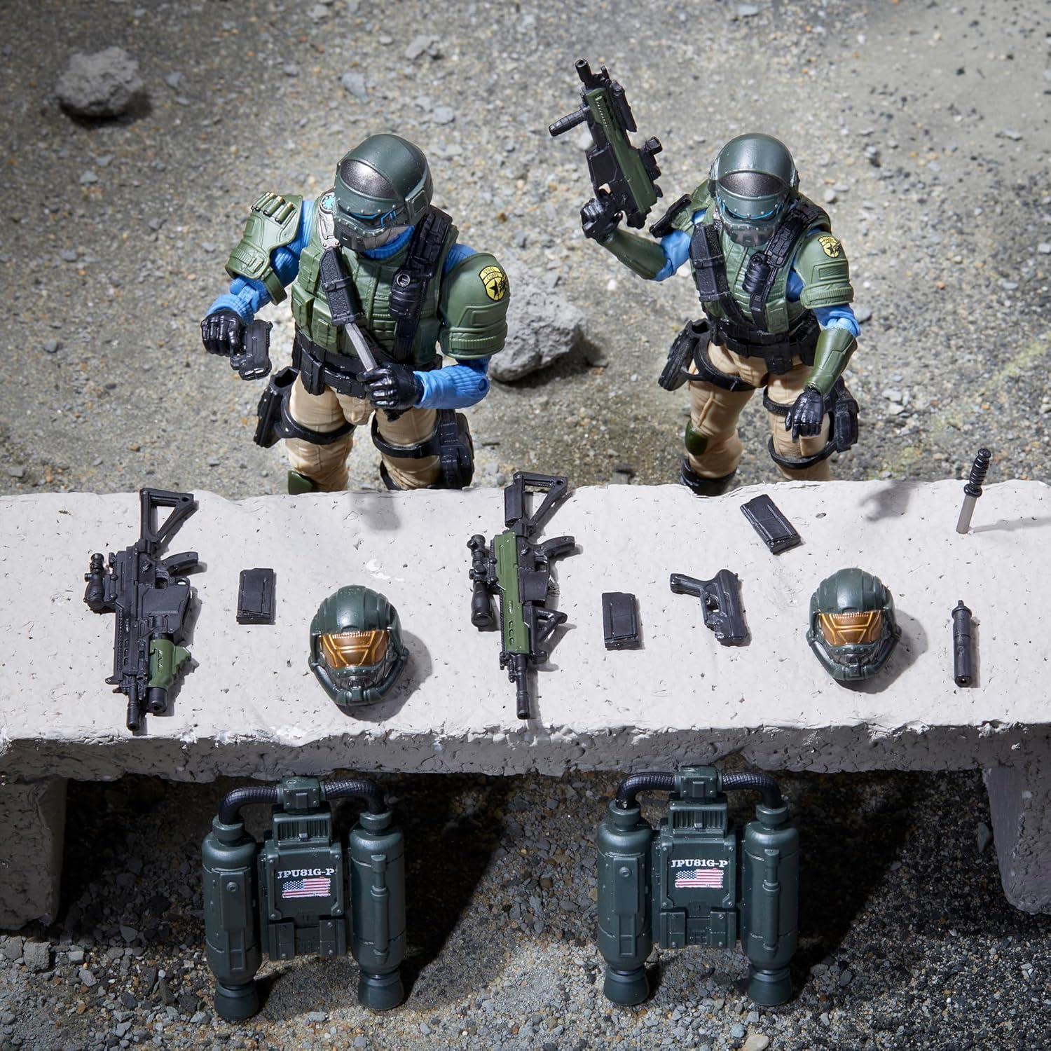 Figura de Acción G.I. Joe Classified Steel Corps Troopers 6"