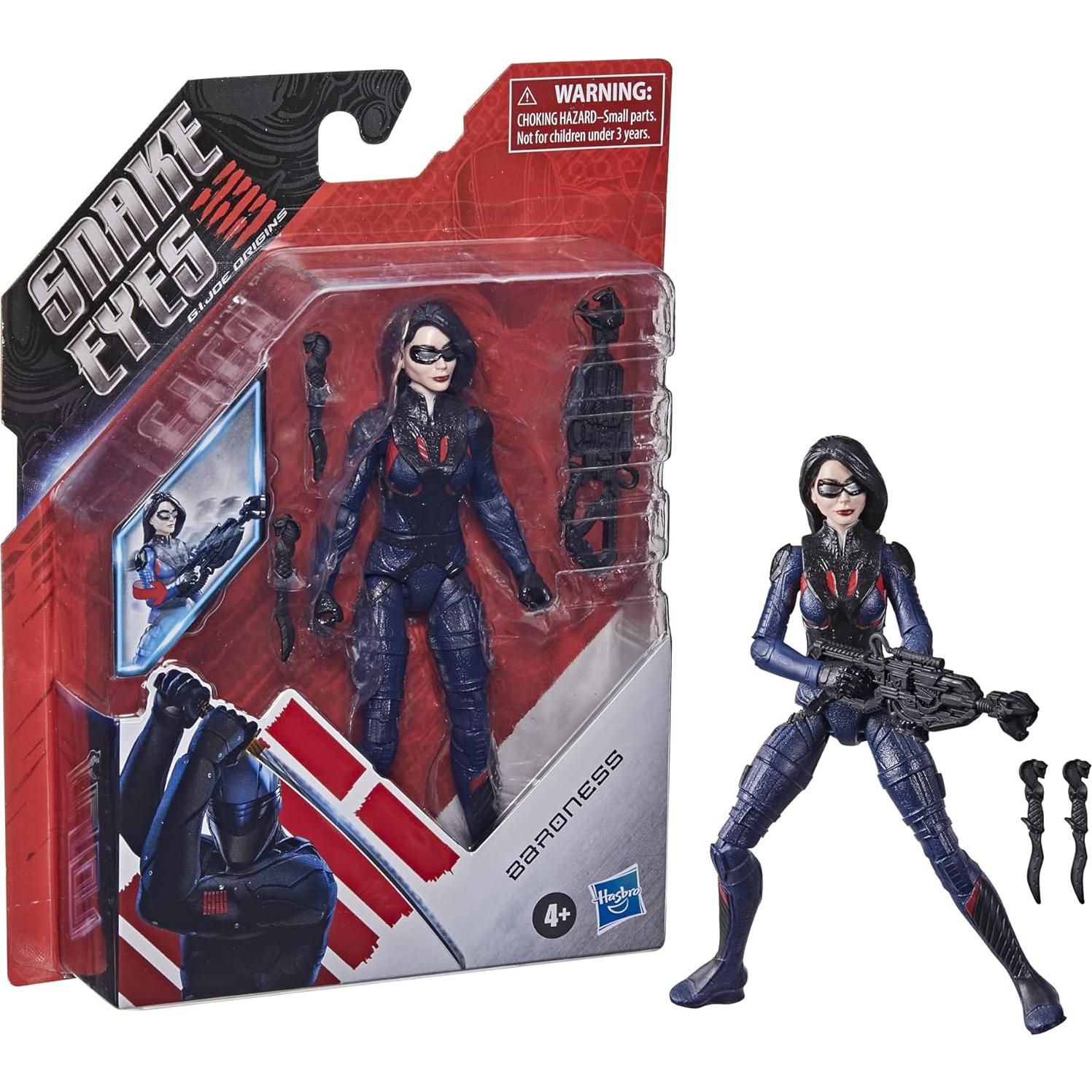 Figura de Acción G.I. Joe Baroness 15 cm con Función de Acción