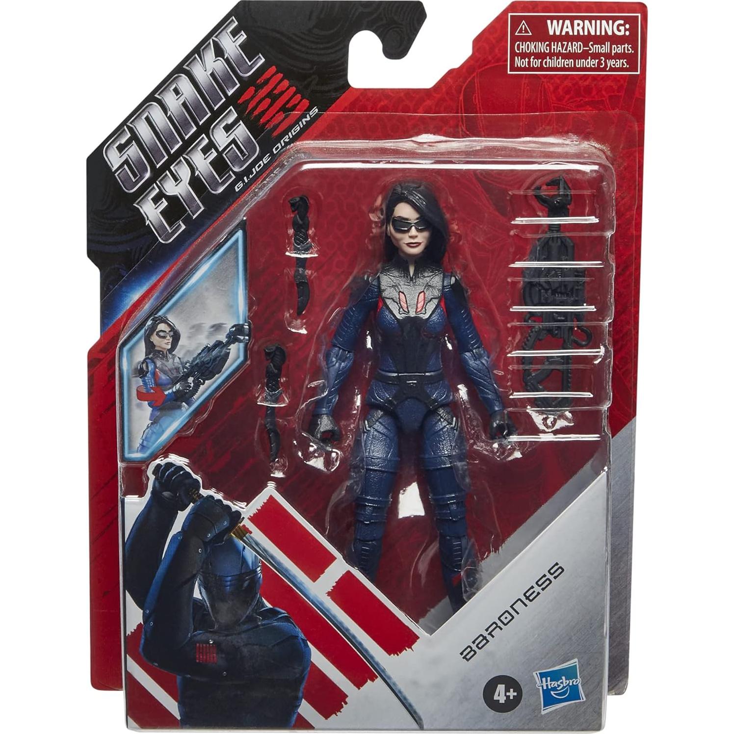 Figura de Acción G.I. Joe Baroness 15 cm con Función de Acción