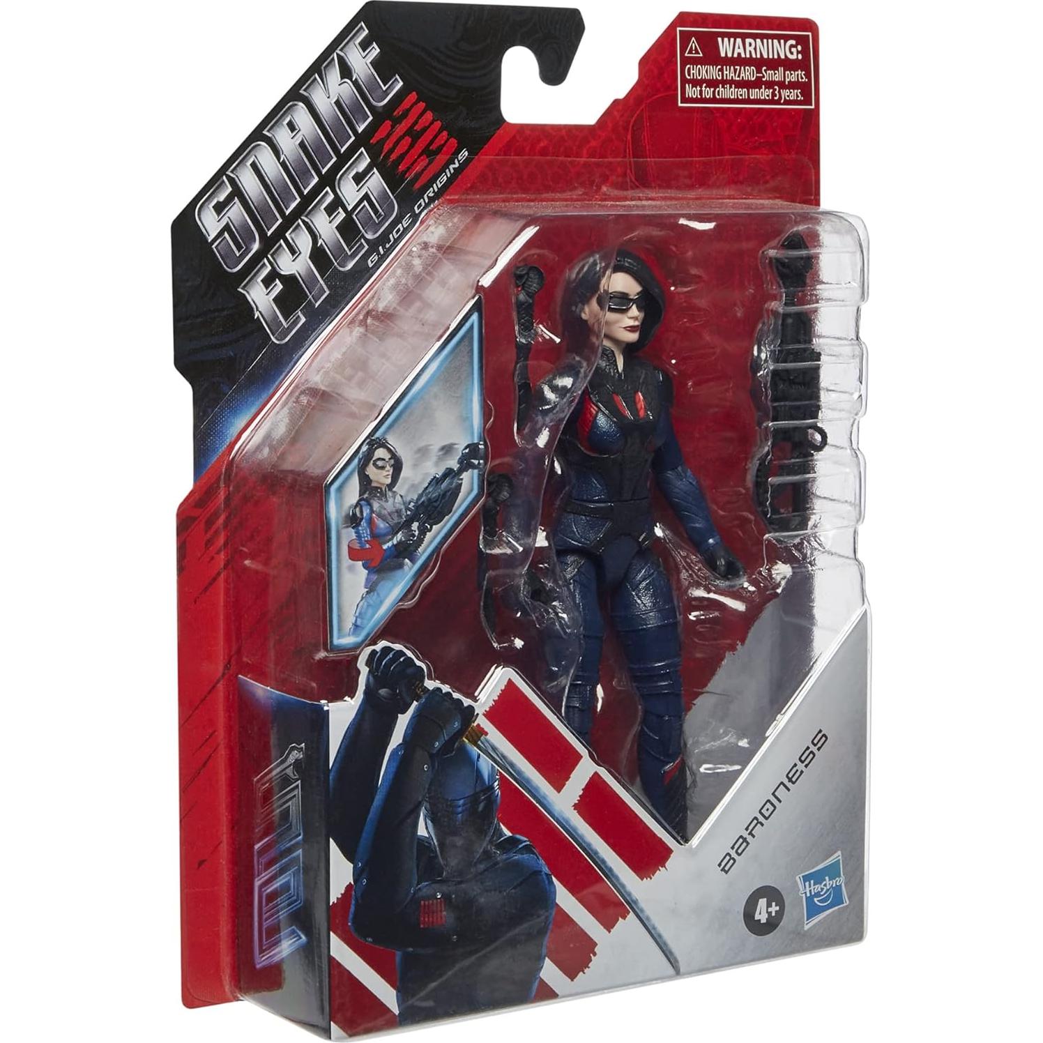 Figura de Acción G.I. Joe Baroness 15 cm con Función de Acción