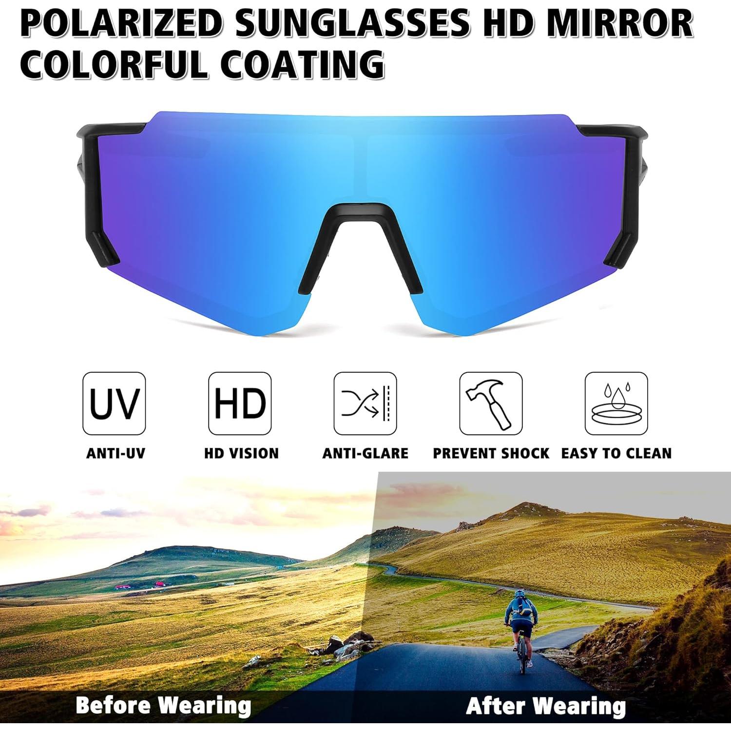 Gafas de sol polarizadas STORYCOAST UV400 para deportes