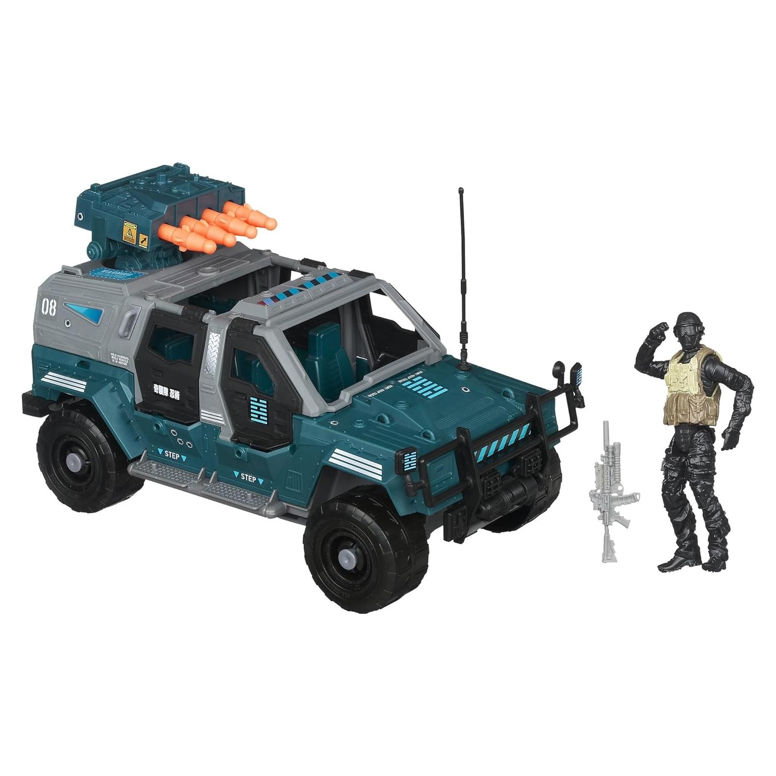 Vehículo de Combate Ninja G.I. Joe Retaliation con Night Fox