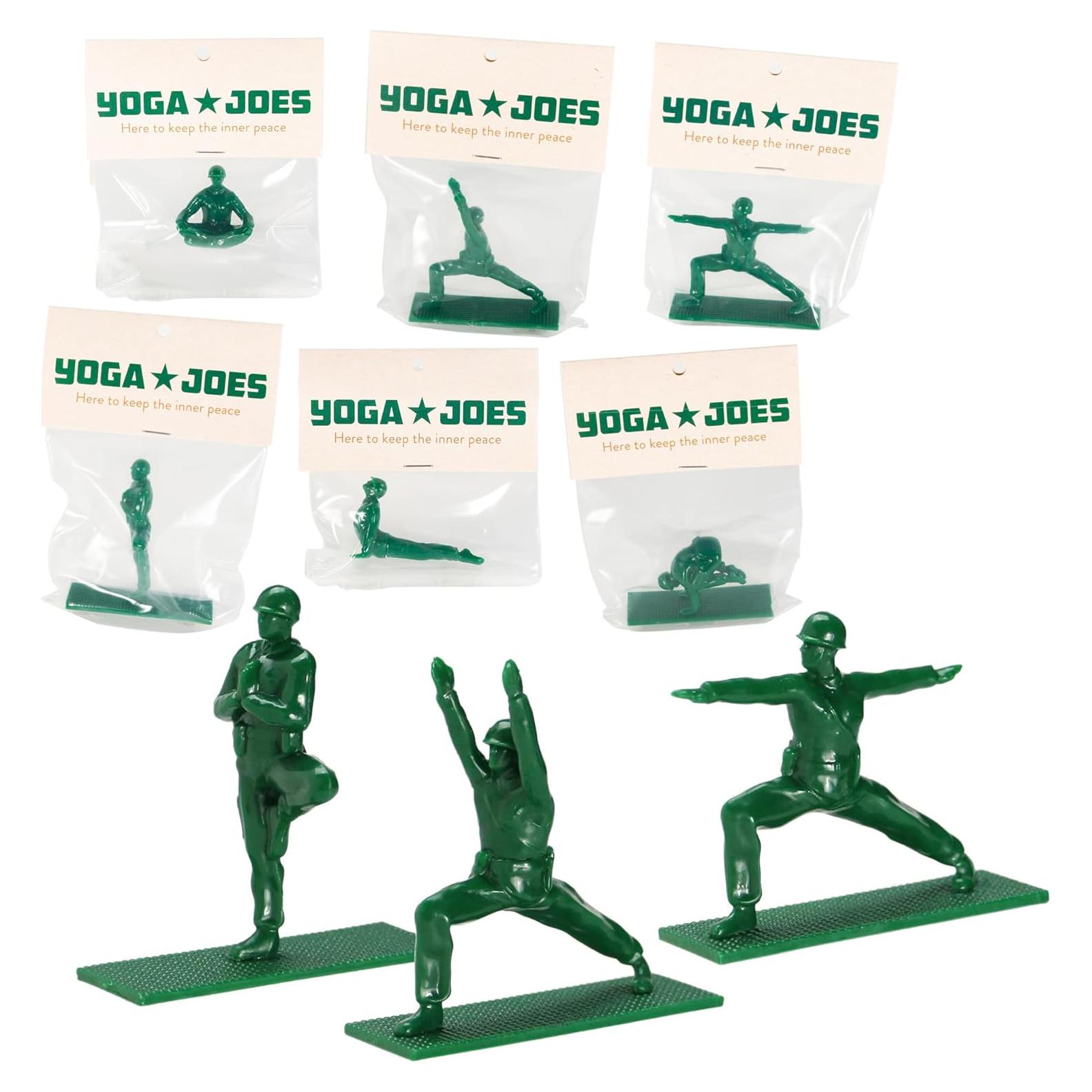 Set de 6 Soldados de Juguete Yoga Humango - Decoración Zen