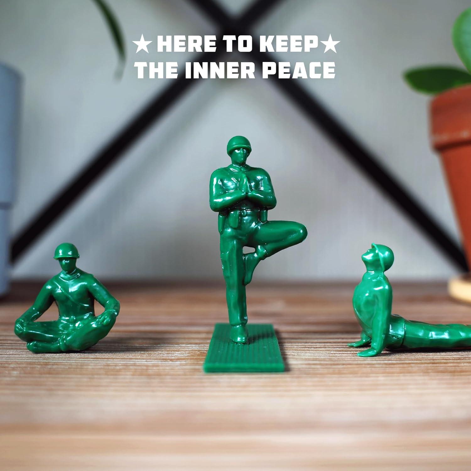 Set de 6 Soldados de Juguete Yoga Humango - Decoración Zen