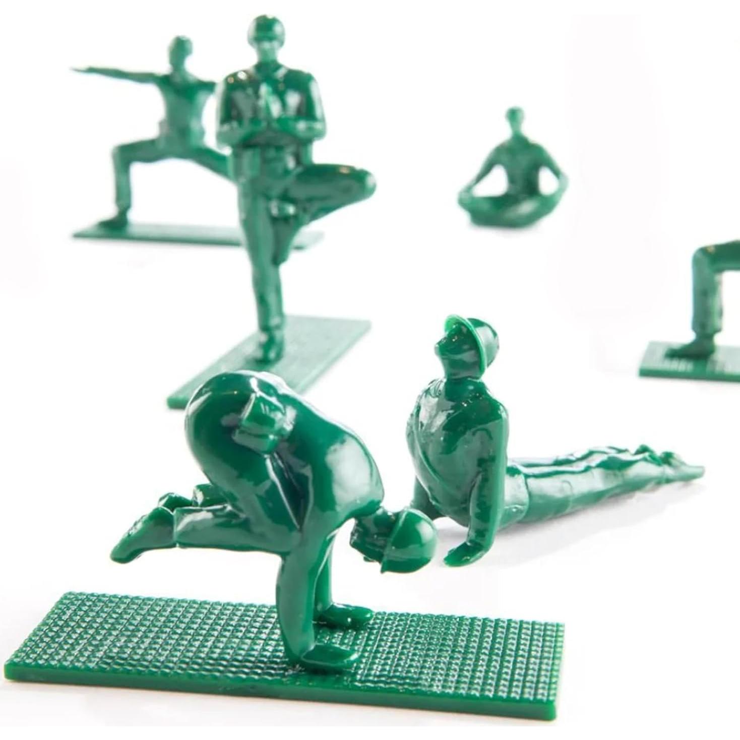 Set de 6 Soldados de Juguete Yoga Humango - Decoración Zen