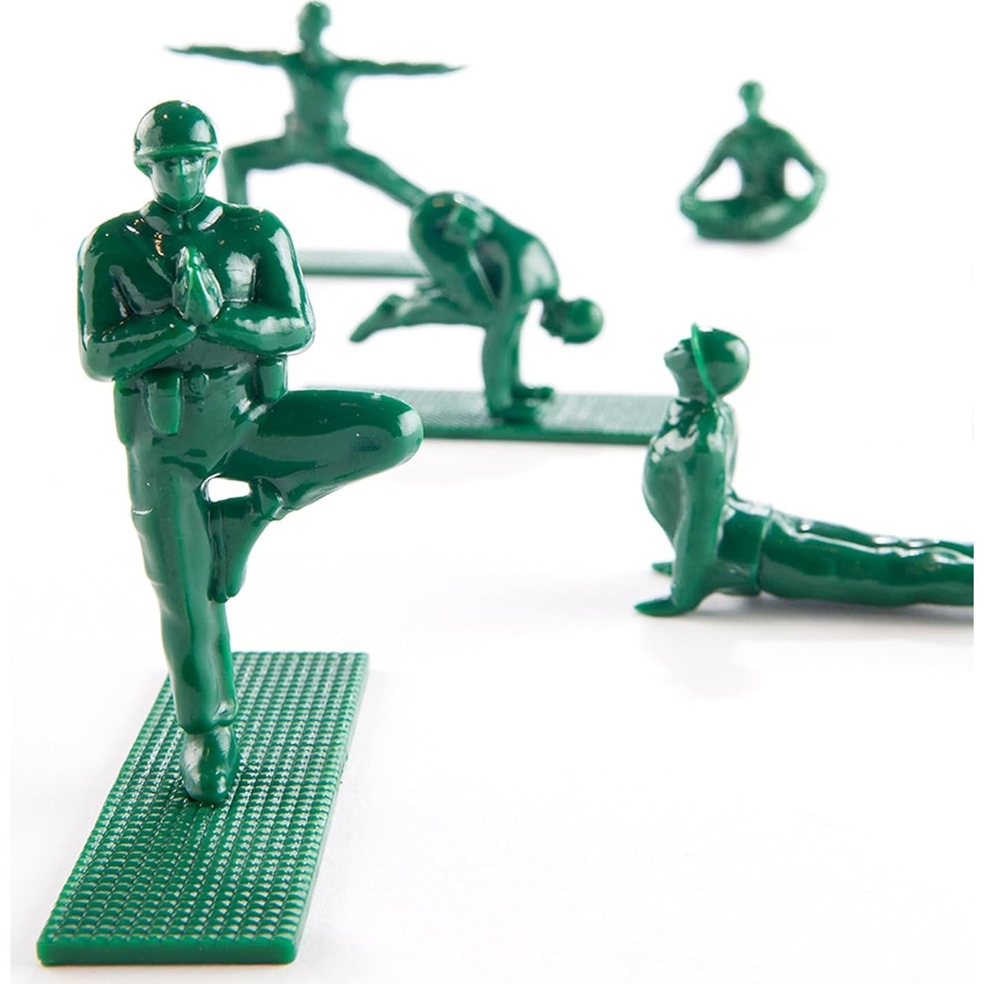 Set de 6 Soldados de Juguete Yoga Humango - Decoración Zen