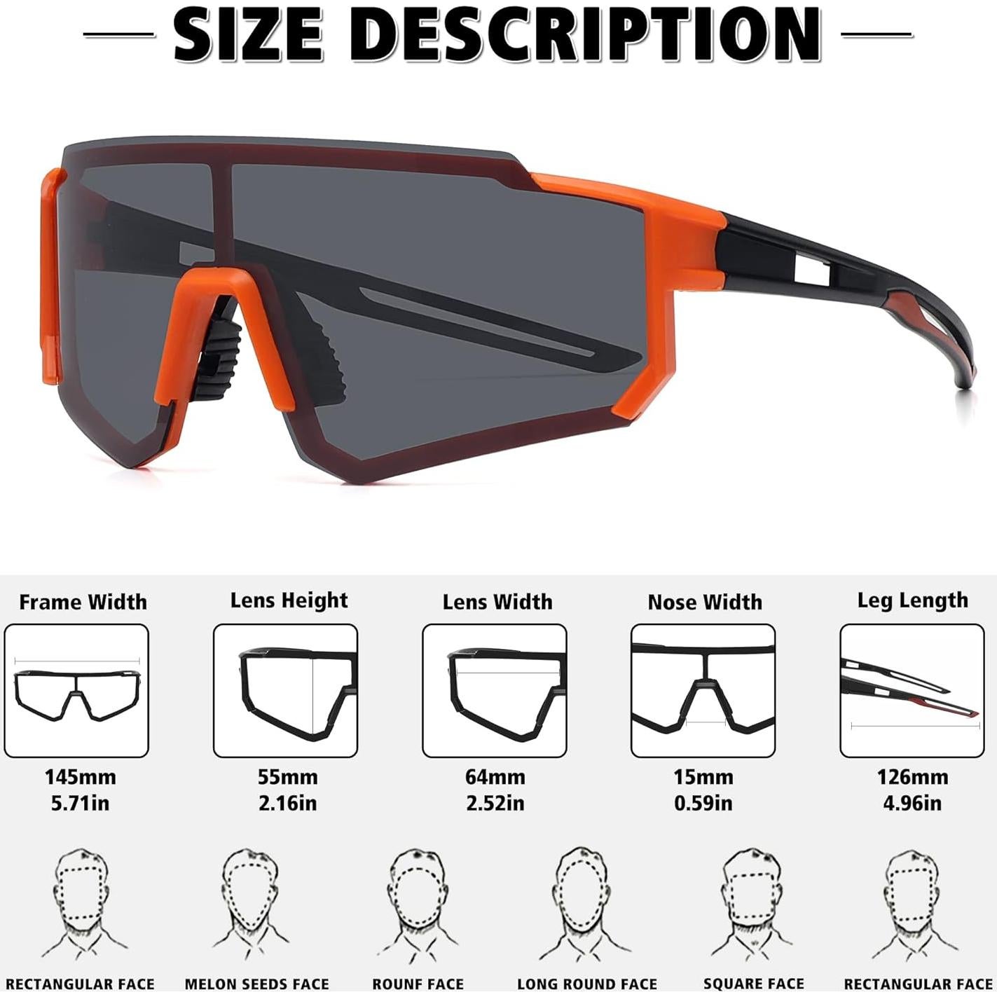 Gafas de sol polarizadas STORYCOAST UV400 para deportes