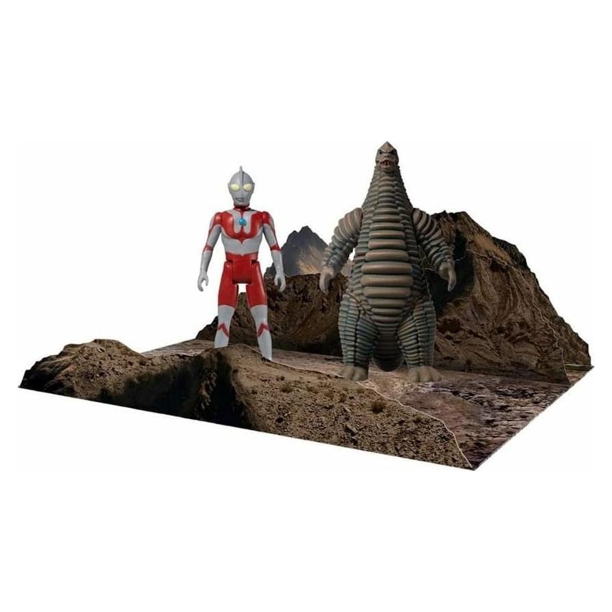 Set de Figuras Ultraman y Red King Mezco - PVC - 175g
