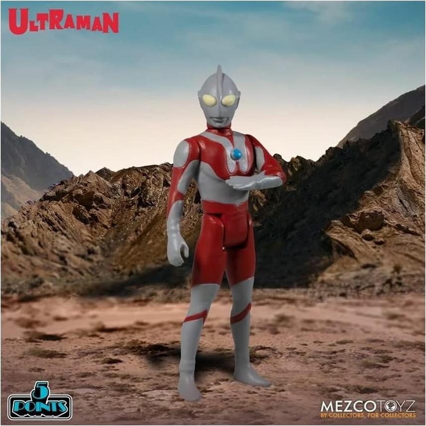 Set de Figuras Ultraman y Red King Mezco - PVC - 175g