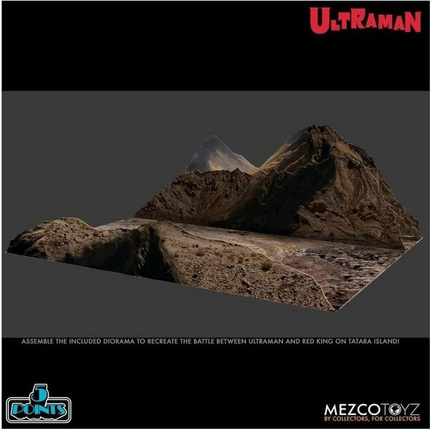 Set de Figuras Ultraman y Red King Mezco - PVC - 175g