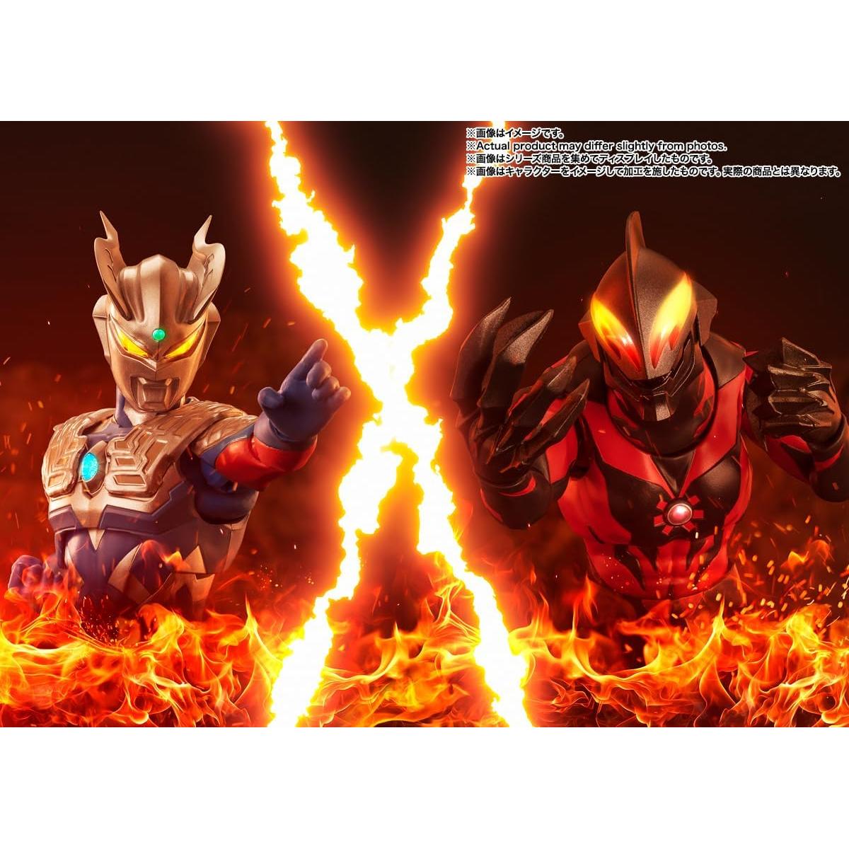 Figura de Acción Ultraman Belial Darkness Heels Bandai S.H.Figuarts