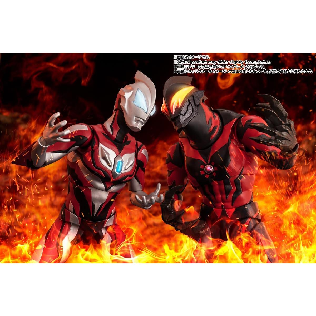 Figura de Acción Ultraman Belial Darkness Heels Bandai S.H.Figuarts