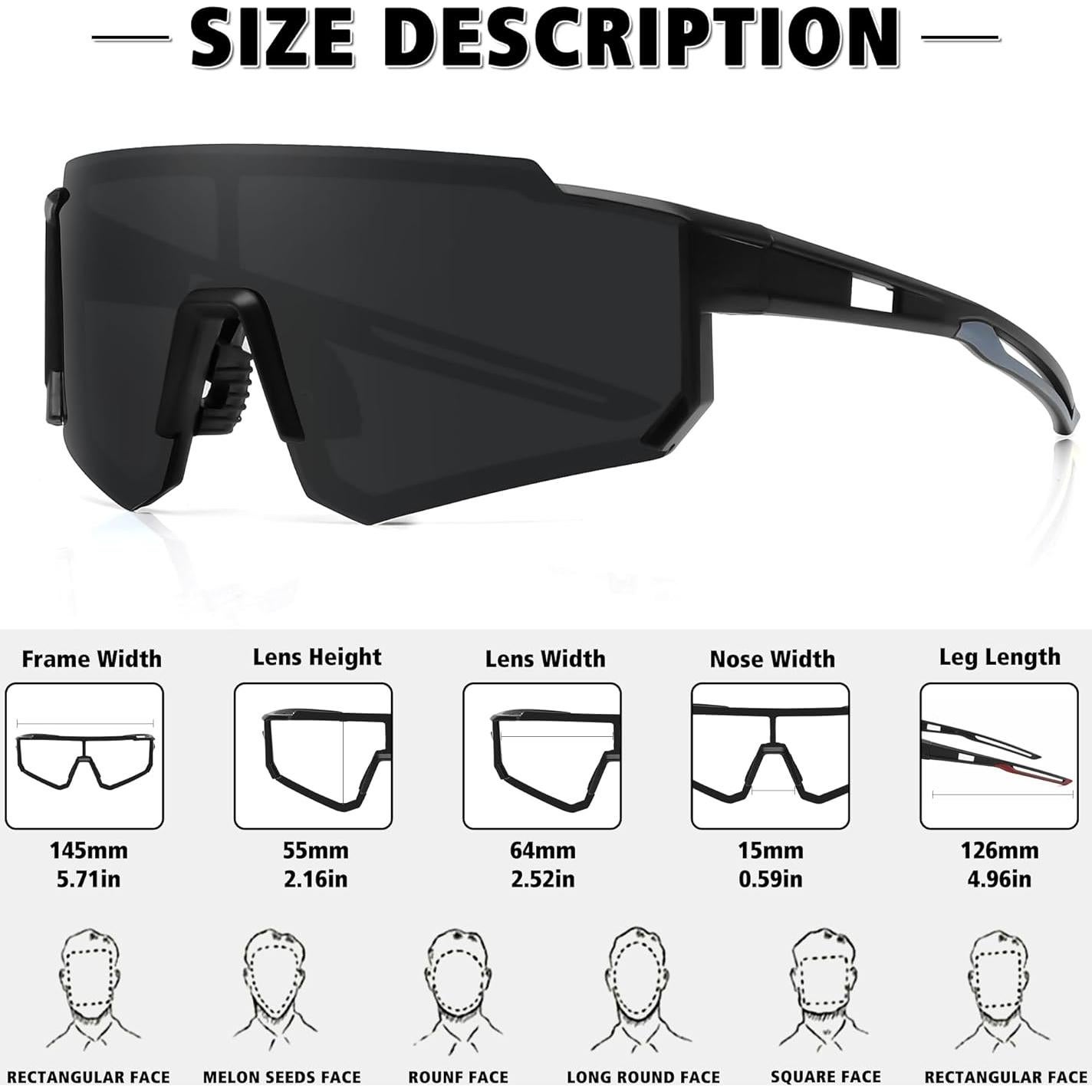 Gafas de sol polarizadas STORYCOAST para deportes UV400