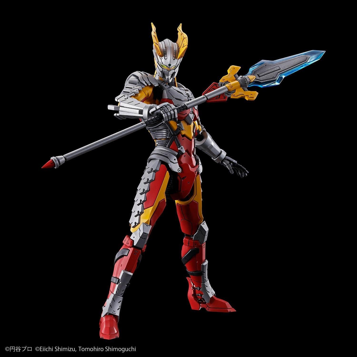 Kit de Modelo Ultraman Zero Bandai Hobby 317.5g 26x15x3.7cm