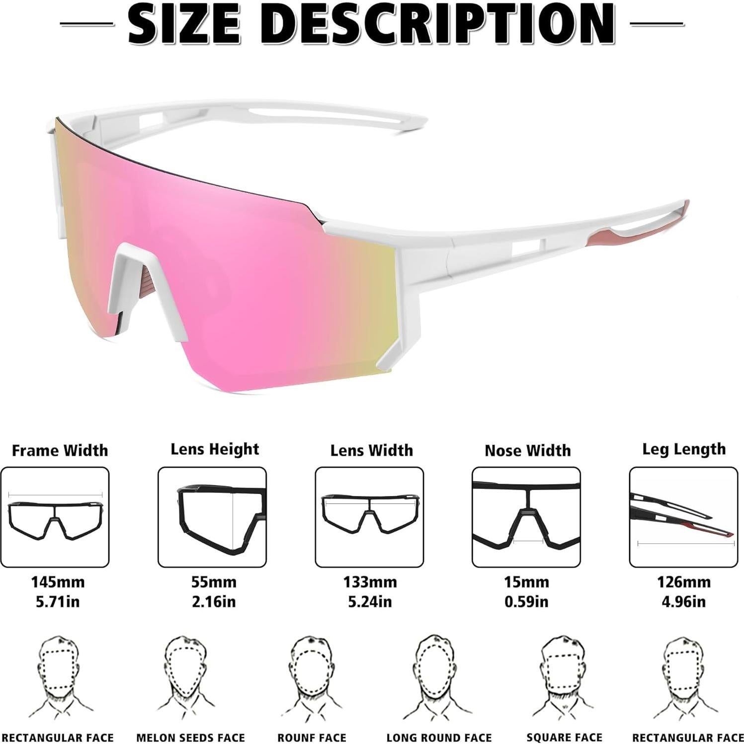 Gafas de sol polarizadas STORYCOAST UV400 para deportes