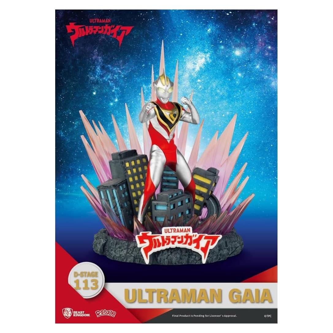 Estatua Diorama D-Stage Ultraman Gaia 15.24 cm Beast Kingdom