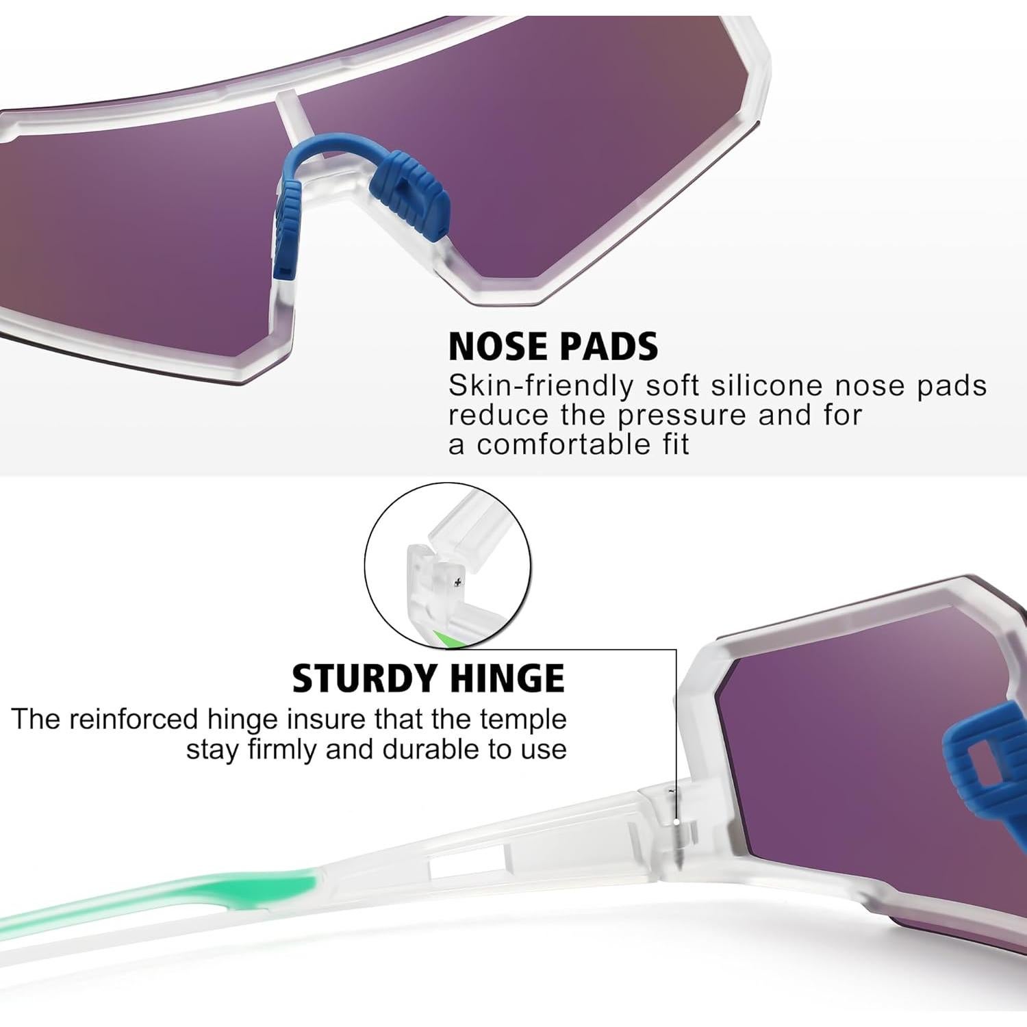 Gafas de sol polarizadas STORYCOAST UV400 para deportes