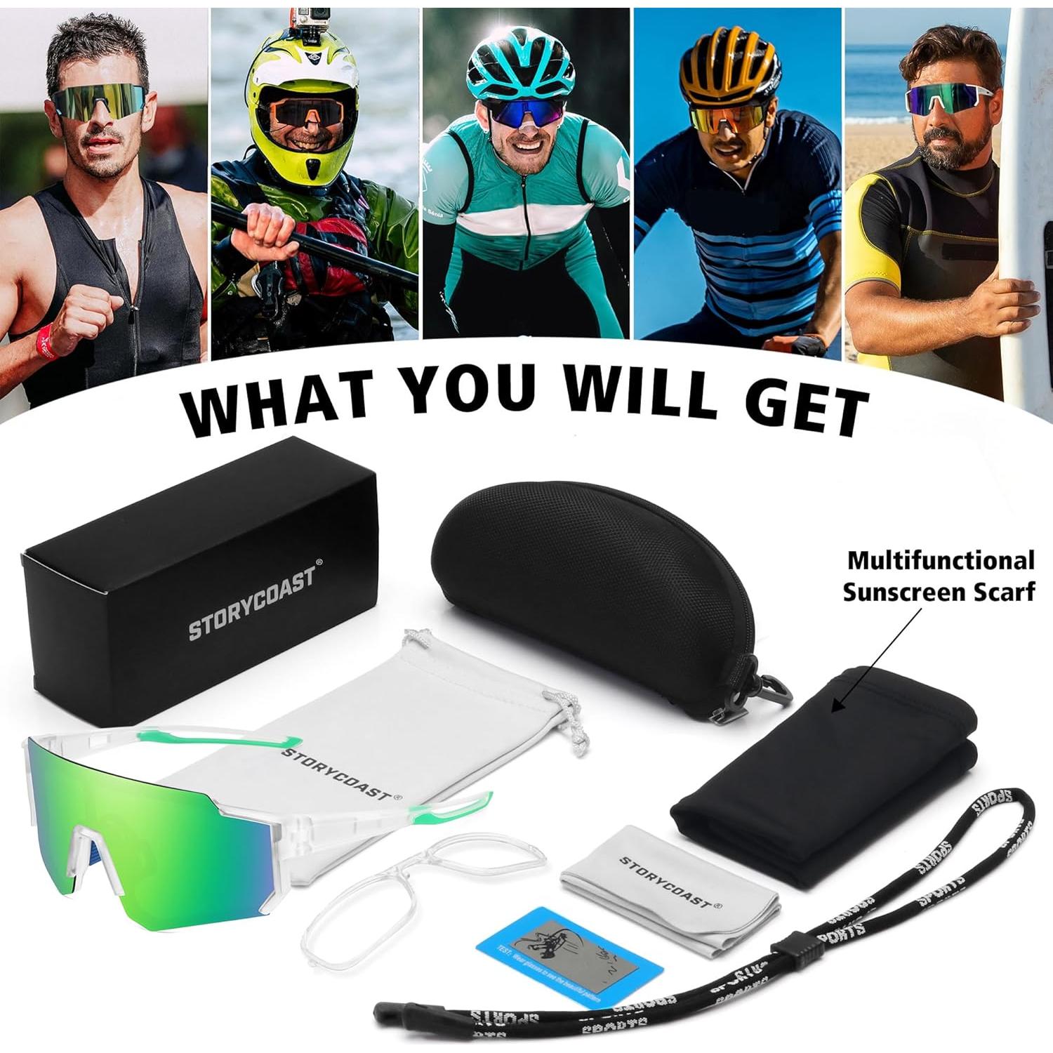 Gafas de sol polarizadas STORYCOAST UV400 para deportes