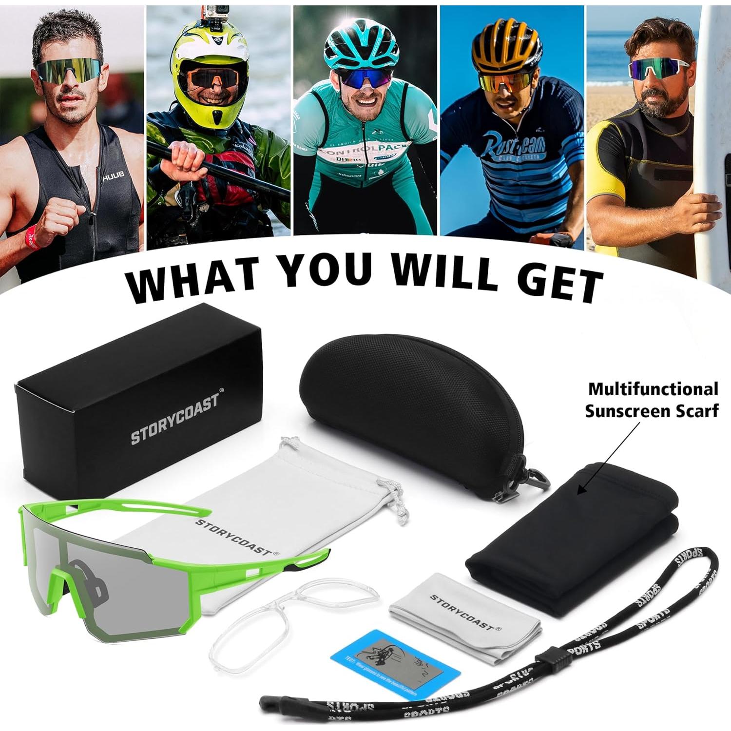 Gafas de sol polarizadas STORYCOAST UV400 para deportes