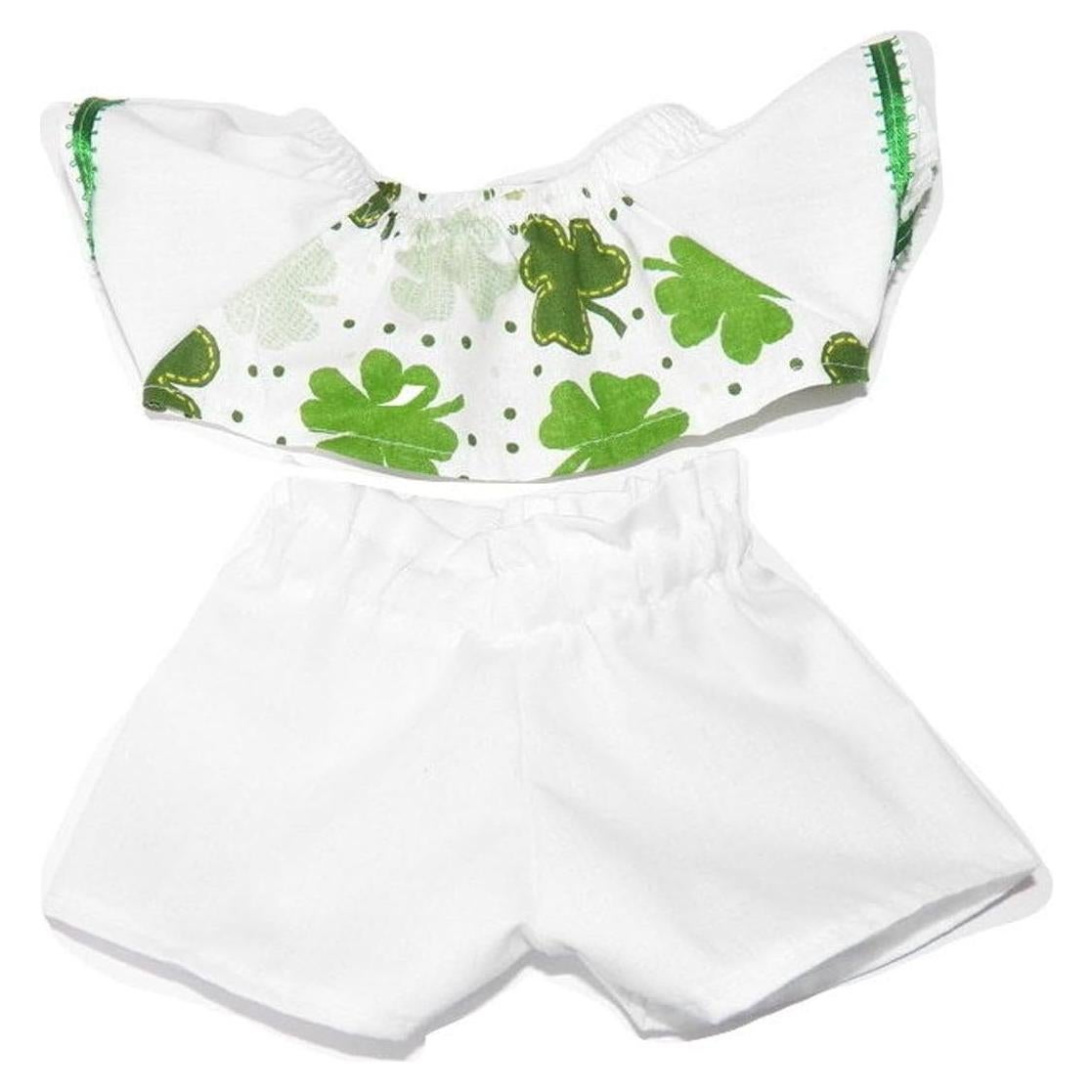 Conjunto Blusa Corta y Pantalones Cortos para Muñeca 16"